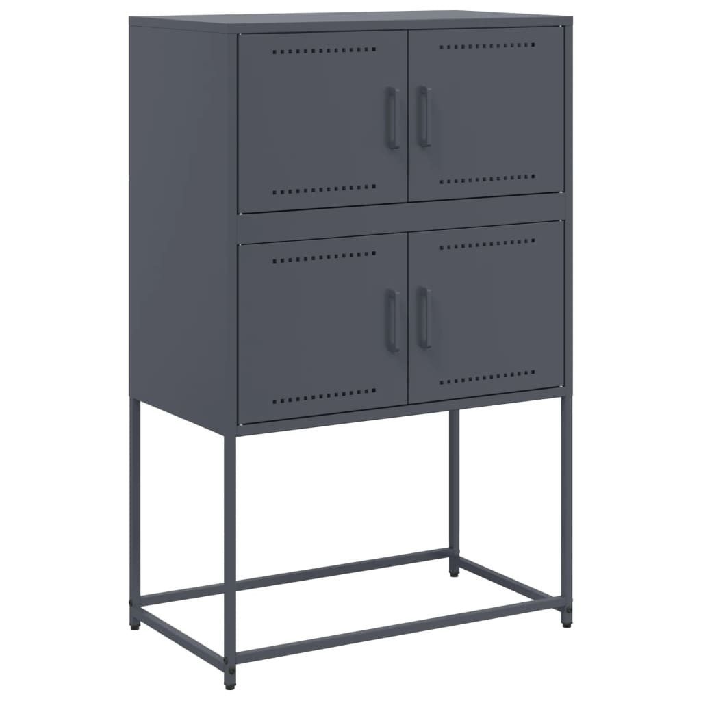 vidaXL Sideboard Sideboard Anthrazit 68,5x38,5x107 cm günstig online kaufen