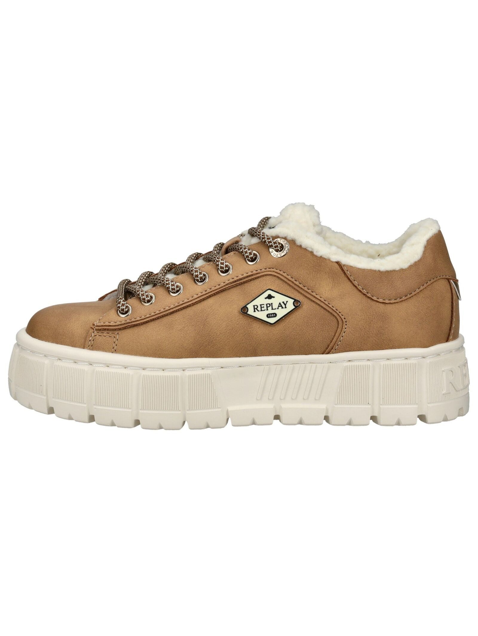 Replay Replay Sneaker Lederimitat Plateausneaker