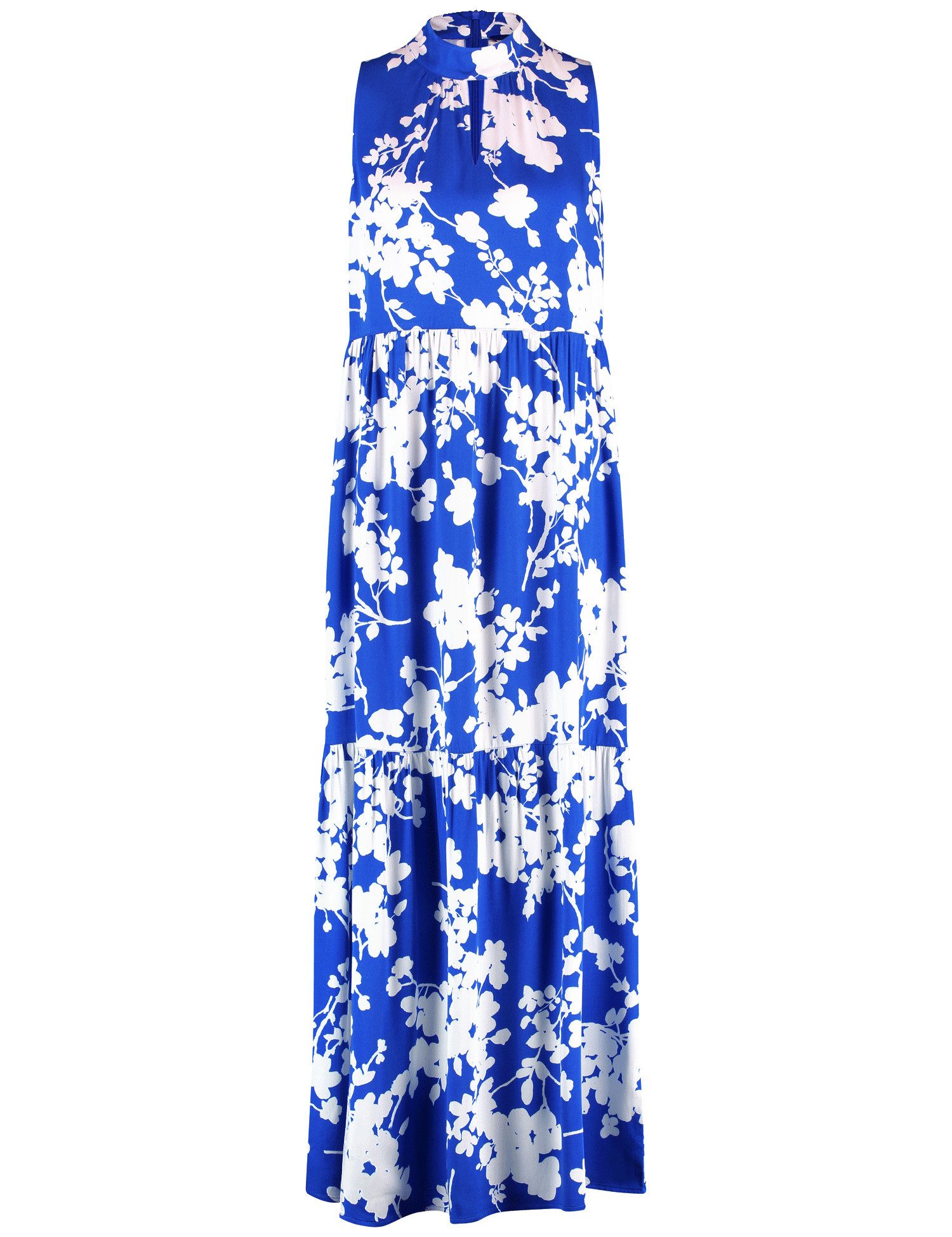 TAIFUN Minikleid Ausgestelltes Stufenkleid mit Floralprint mehr
