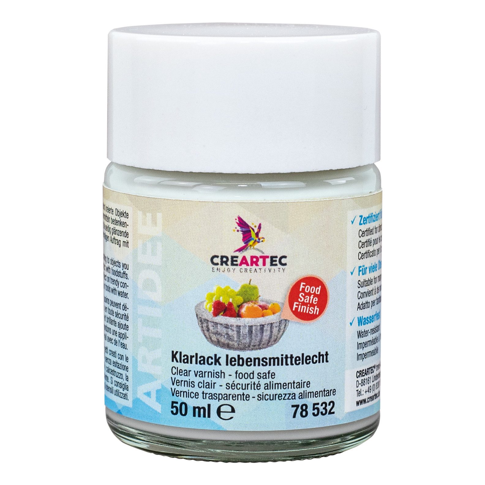 CREARTEC Klarlack Klarlack, seidenglänzend, 50 ml