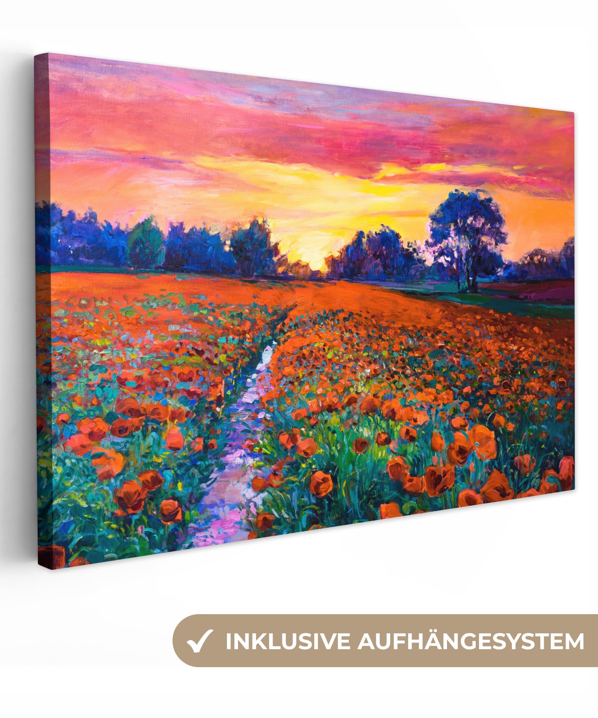 OneMillionCanvasses® Leinwandbild Malerei - Natur - günstig online kaufen