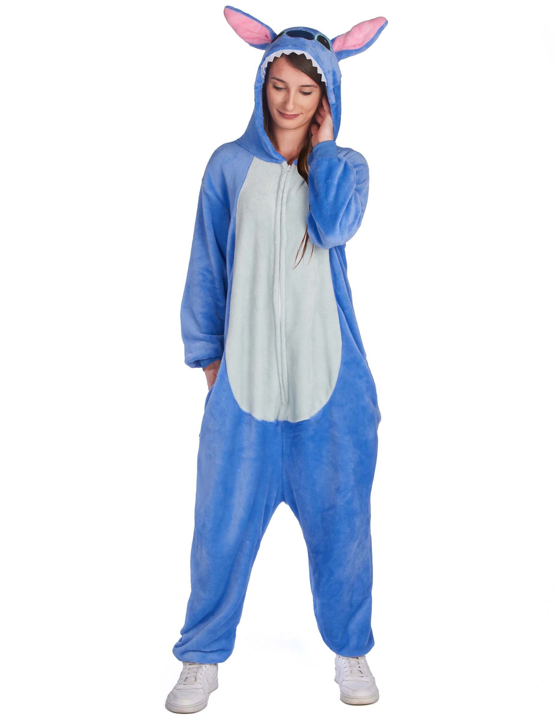 Kostüm Alienkostüm für Damen blau