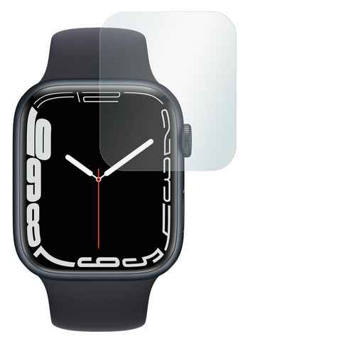 SLABO Schutzfolie 4x Displayschutzfolie Crystal Clear, Watch Series 7 (45mm) Watch Series 8 (45 mm)