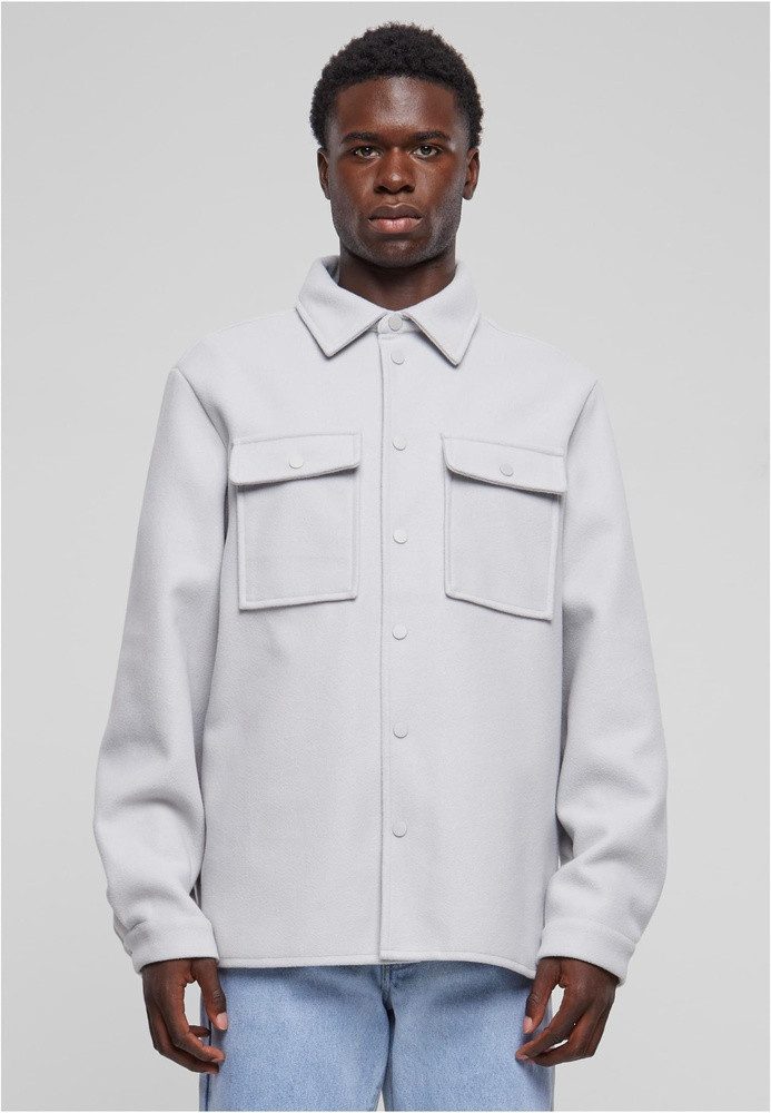URBAN CLASSICS Langarmhemd Plain Overshirt günstig online kaufen