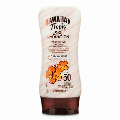 Hawaiian Tropic Sonnenschutzpflege Silk Hydration Sun-Lotion Spf50 180ml