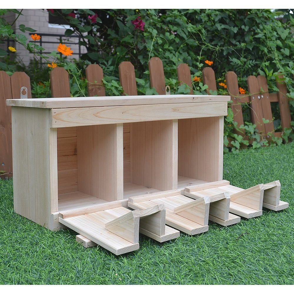 Mucola Nistkasten Nistkasten Vogelhaus 3 Nistkammern günstig online kaufen