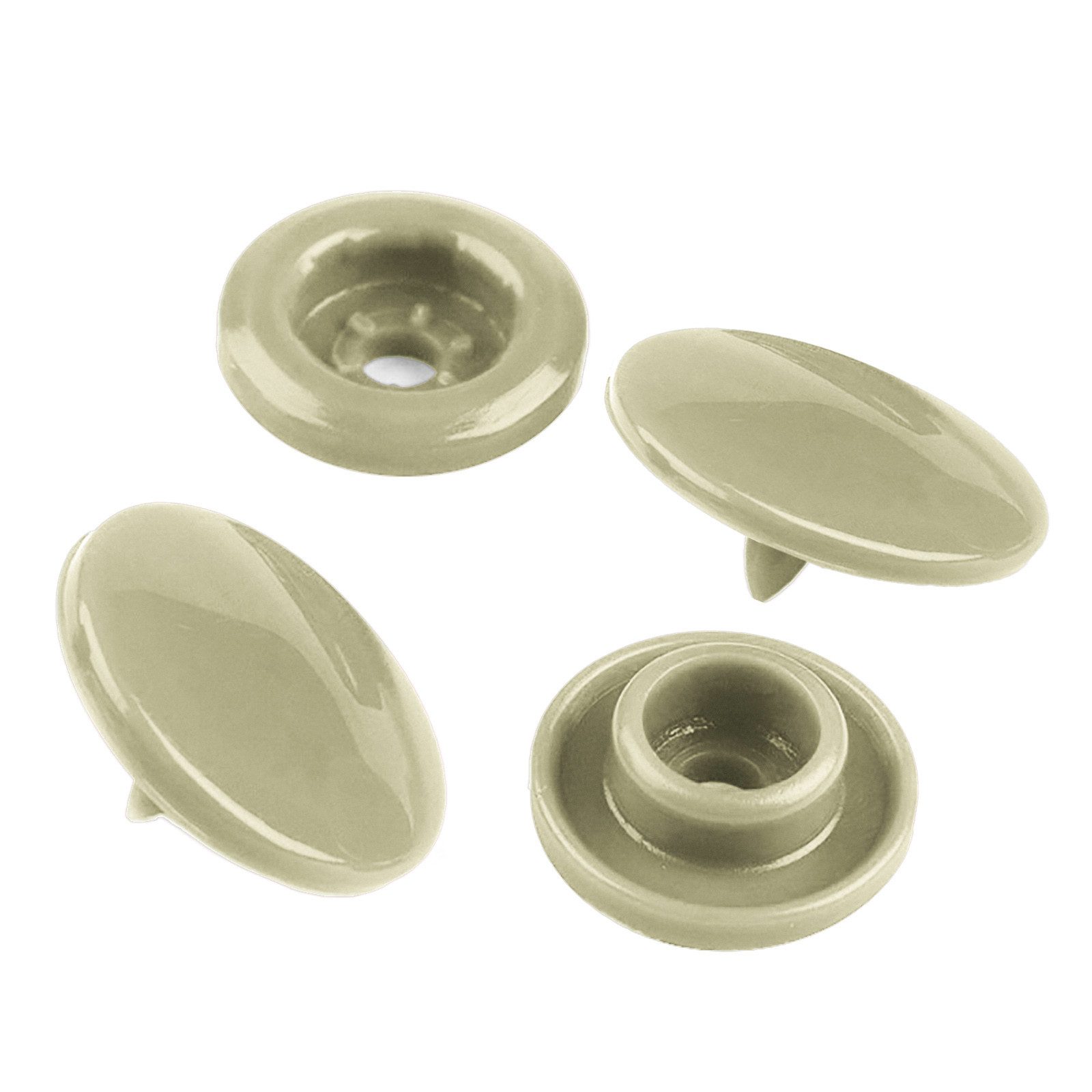 maDDma Druckknopf 50 Druckknöpfe rund Snaps Druckknopf Snap Button Knöpfe, 12mm