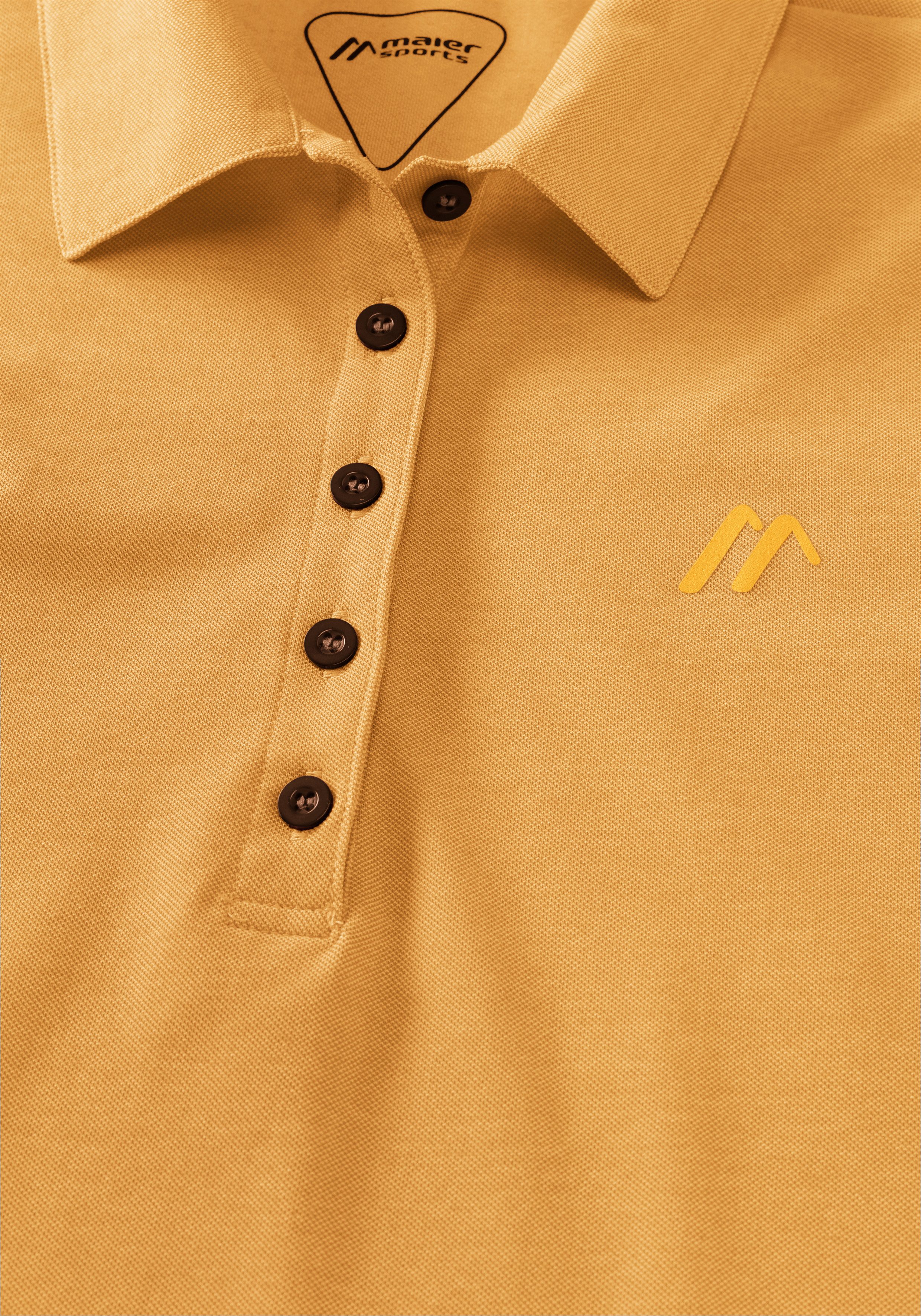 Maier Sports Langarm-Poloshirt Long Piquee Polo W