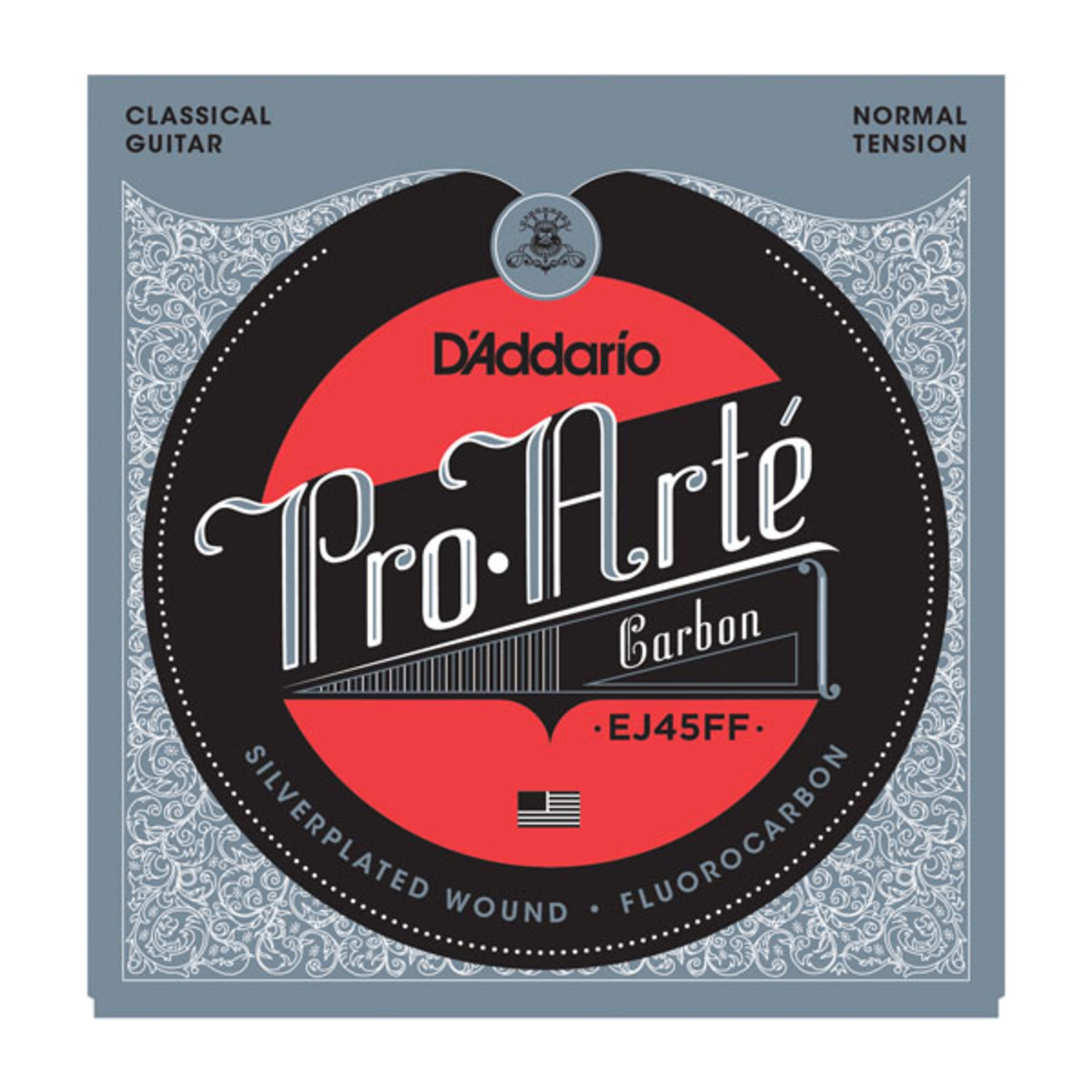 Daddario Saiten, (EJ45FF Pro Arte Carbon), EJ45FF Pro Arte Carbon - Konzertgitarrensaiten