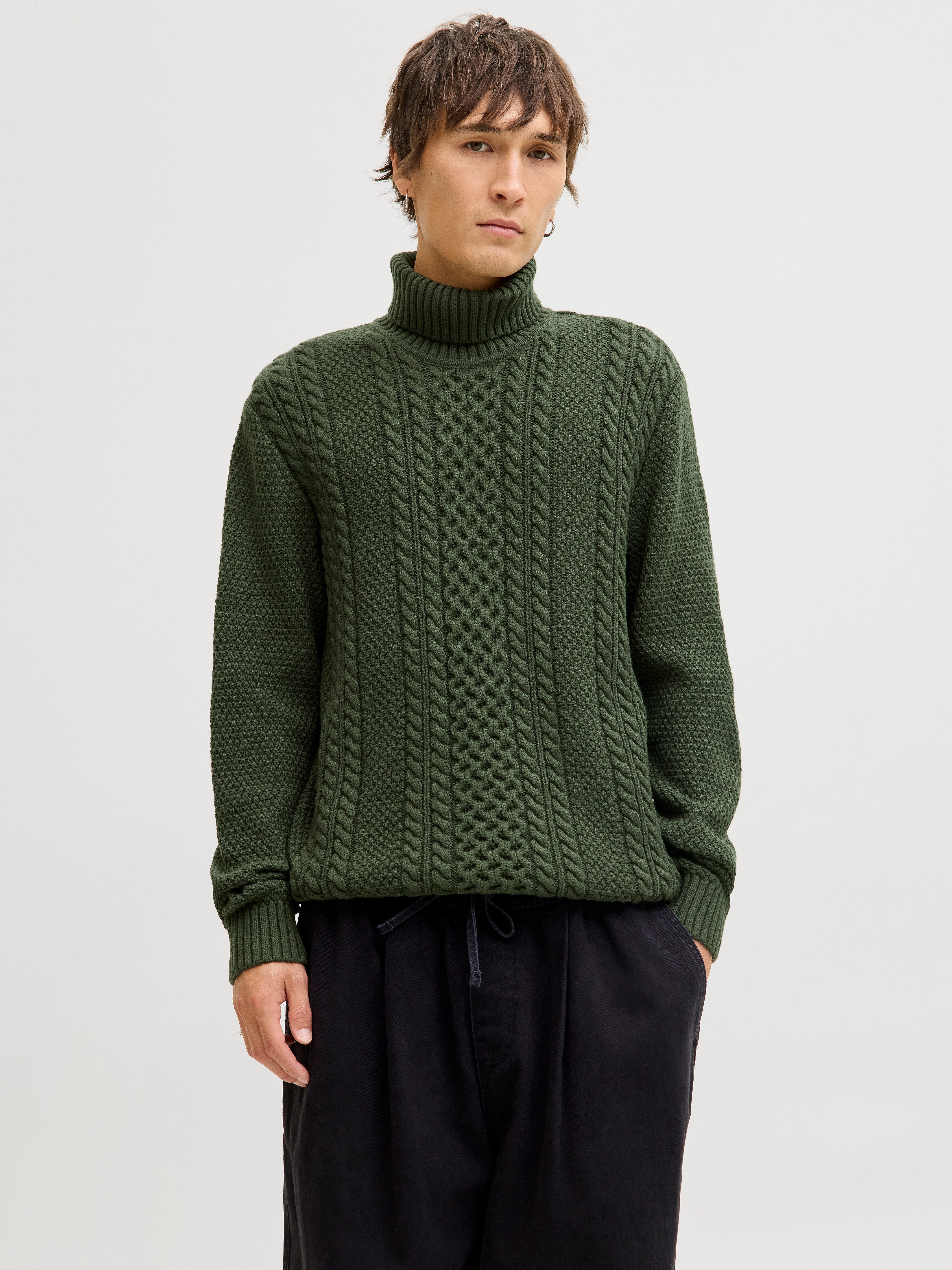 Jack & Jones Rollkragenpullover JJPAUL KNIT günstig online kaufen