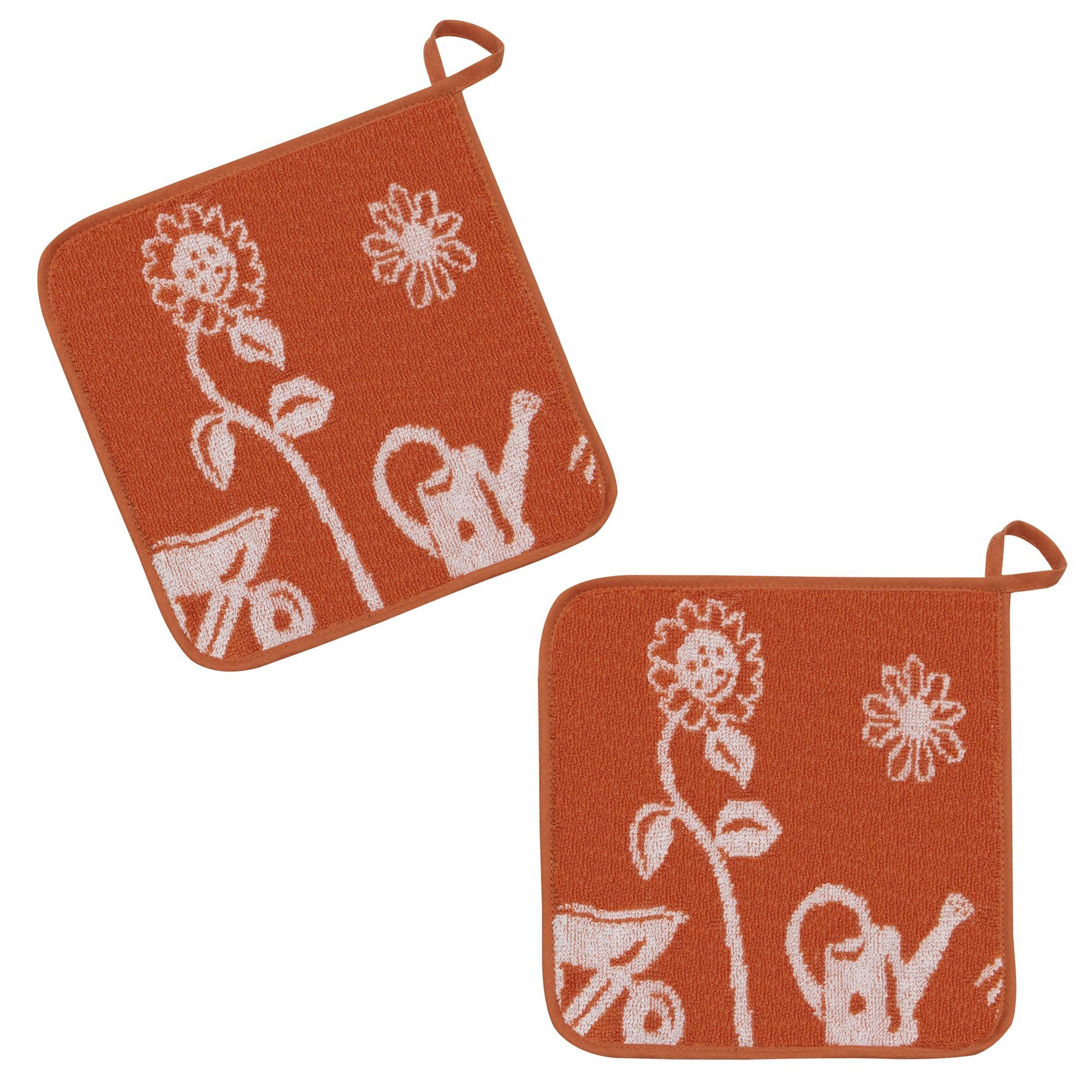 Kracht Topflappen Gartenarbeit, (Set, 2-tlg., 2-teilig), 2er Set Topflappen günstig online kaufen