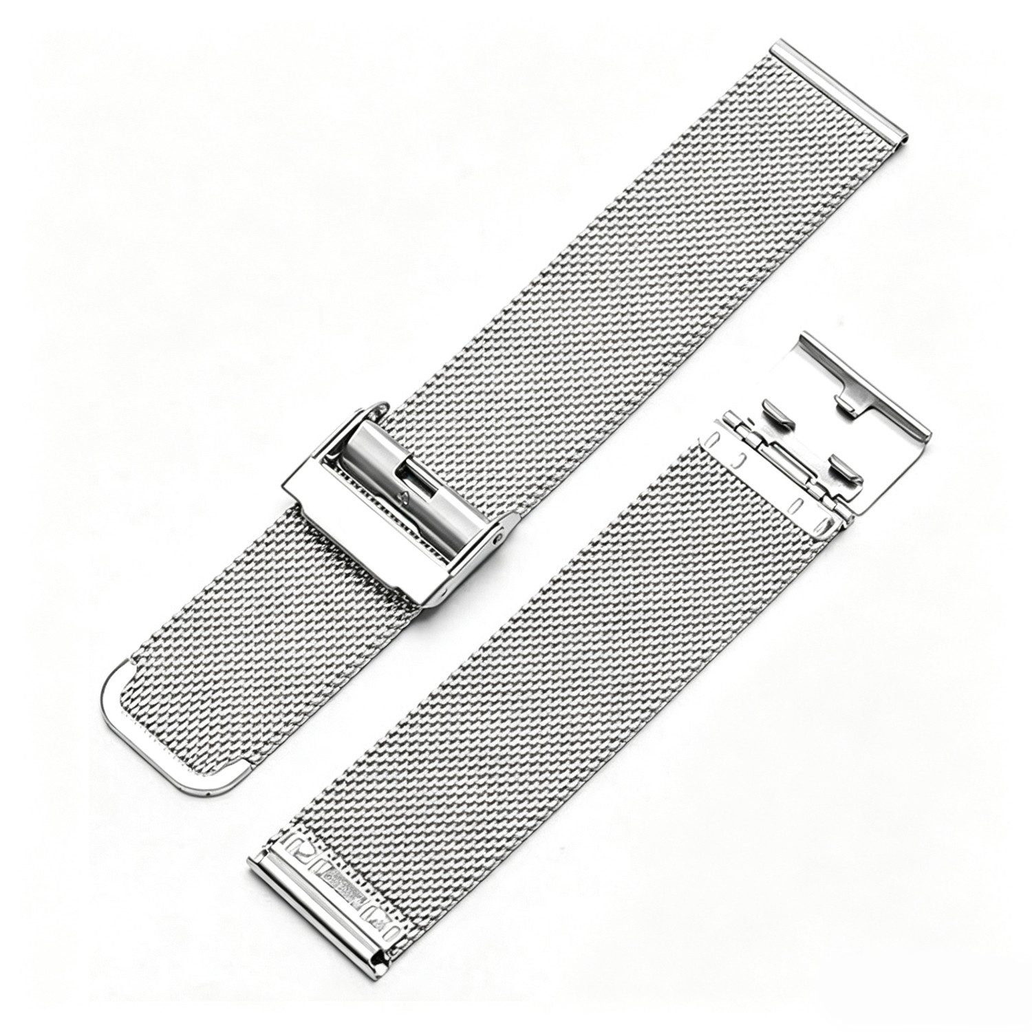 BOOD Uhrenarmband 20/22mm Uhrenarmband,Mesh-Edelstahl,Interlock-Sicherheitsverschluss