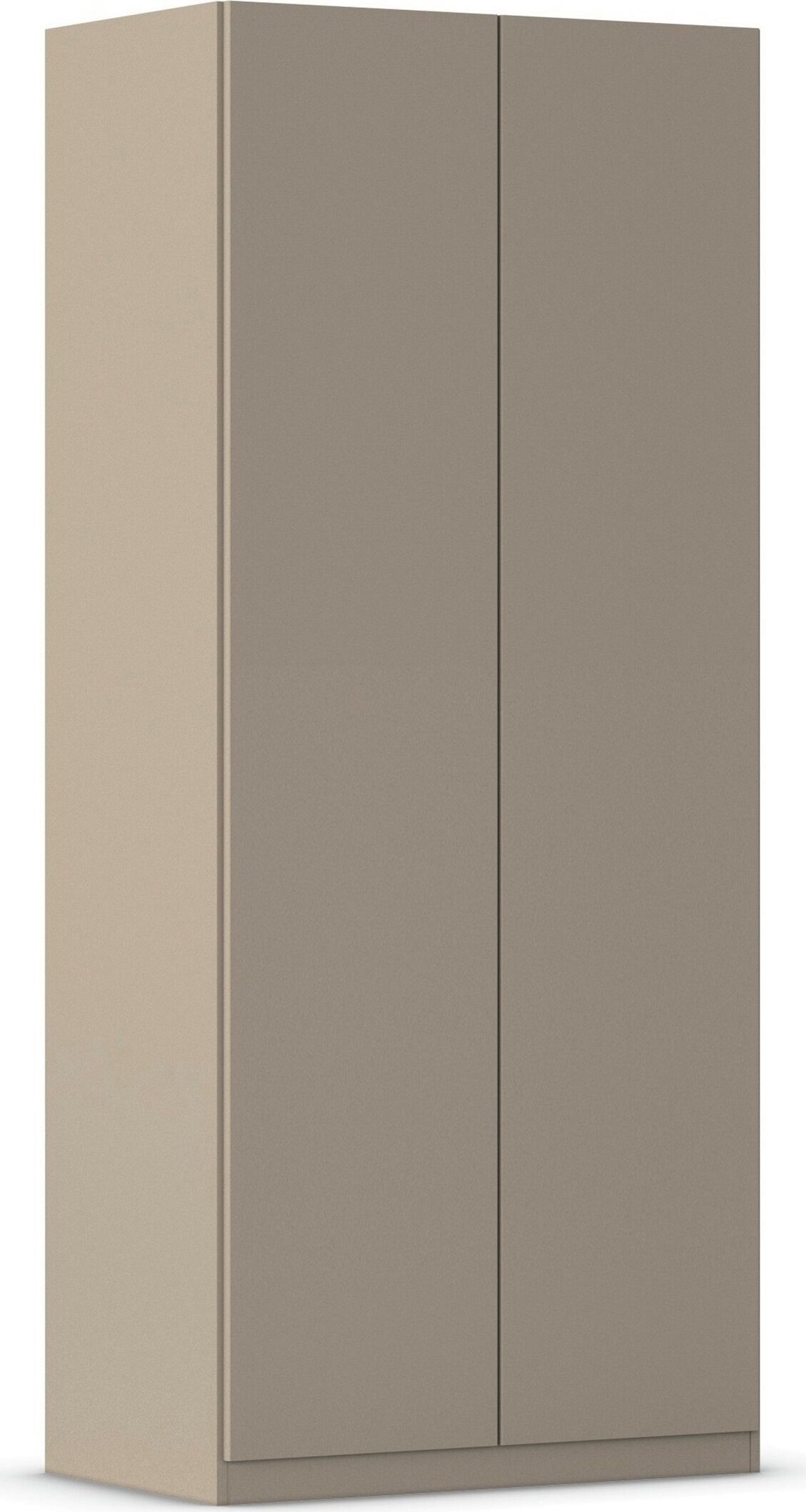 rauch Kleiderschrank Schlafzimmer Garderobe Kinderzimmer WELTNEUHEIT ELVIK by rauch-ONE (3 Ausstattungsvarianten - Breiten 47-405 cm, Höhen 187/212/231 cm) PATENTIERTES SCHNELLMONTAGESYSTEM mit Push-to-open MADE IN GERMANY