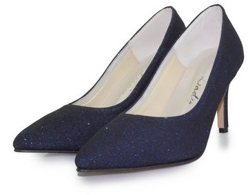 White Lady 938 magic-blue Softglitter Pumps