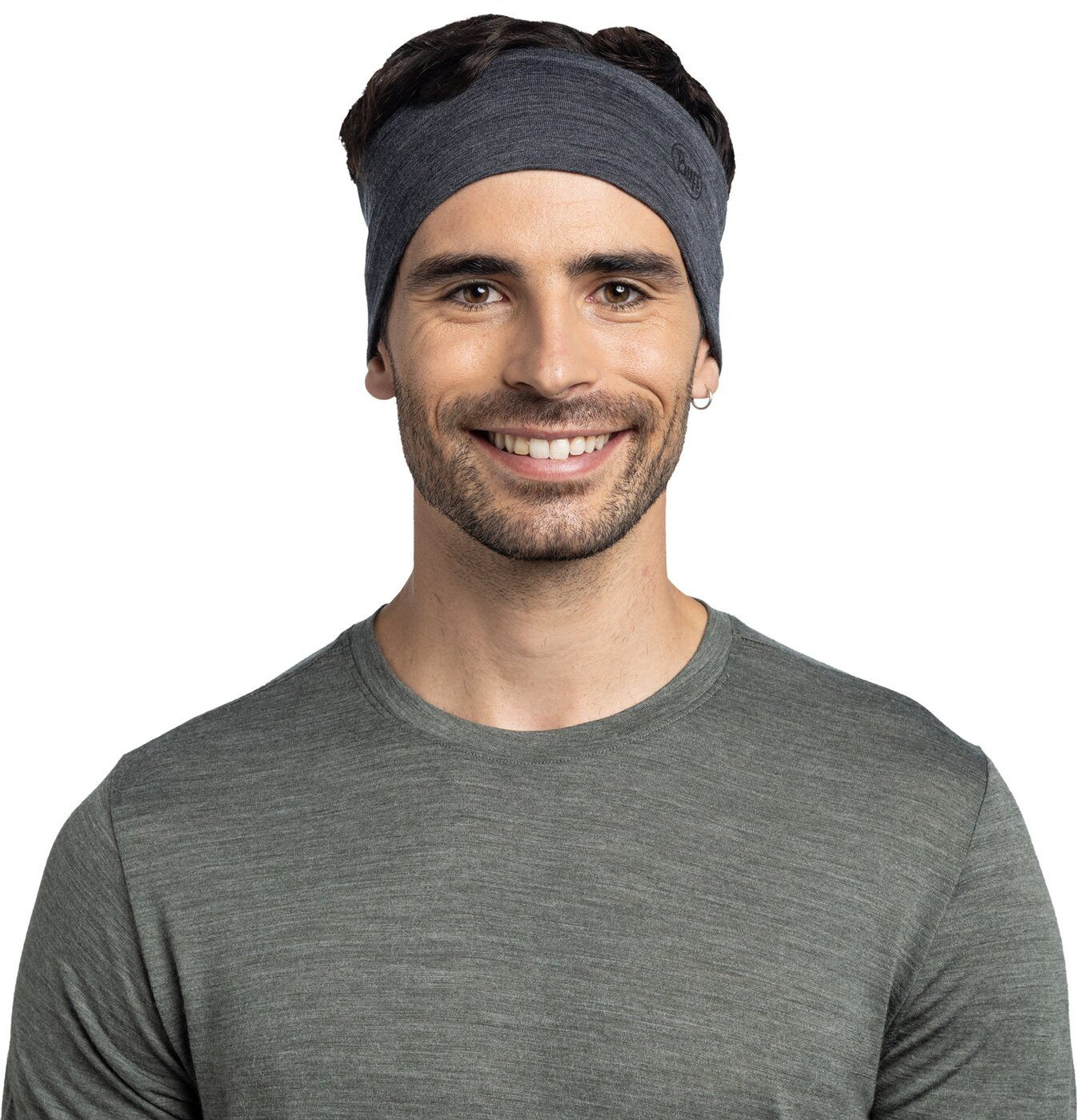 Buff Stirnband Solid Cloud leichtes Merinowolle günstig online kaufen