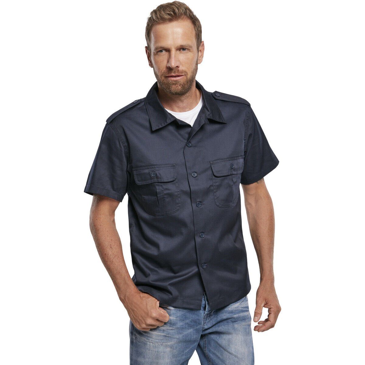 Brandit Kurzarmhemd Brandit Herren Hemd Shirt günstig online kaufen