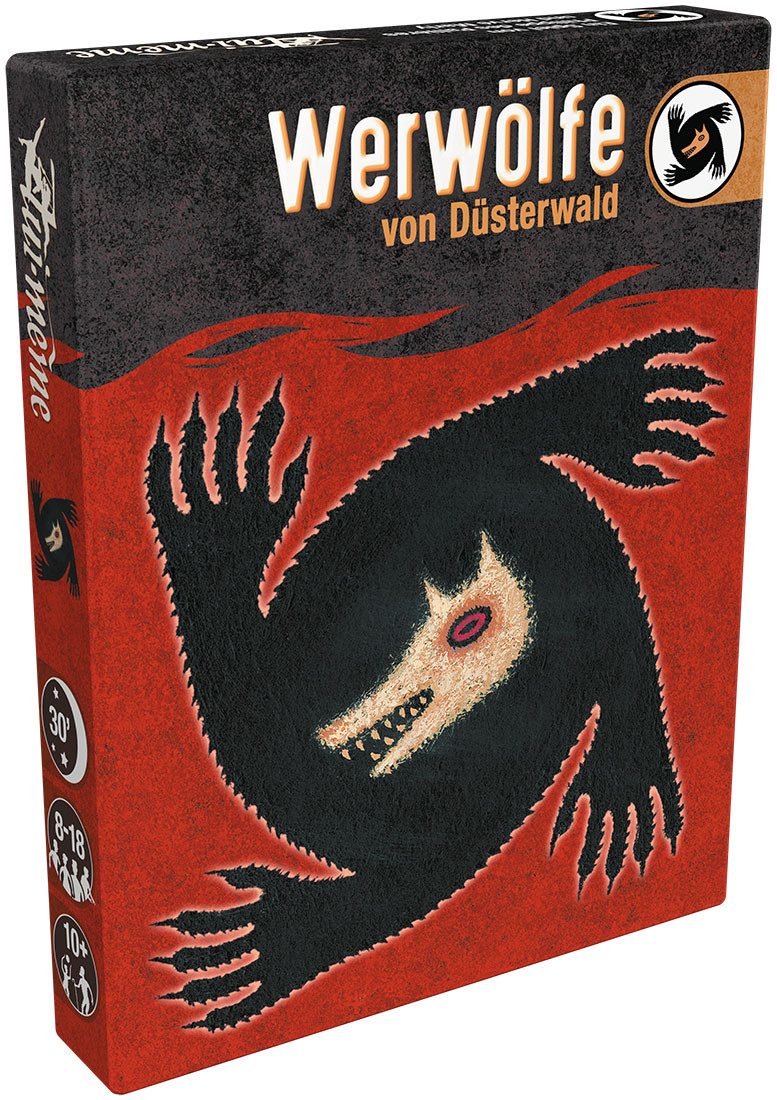 Asmodee Spiel Werwölfe von Düsterwald