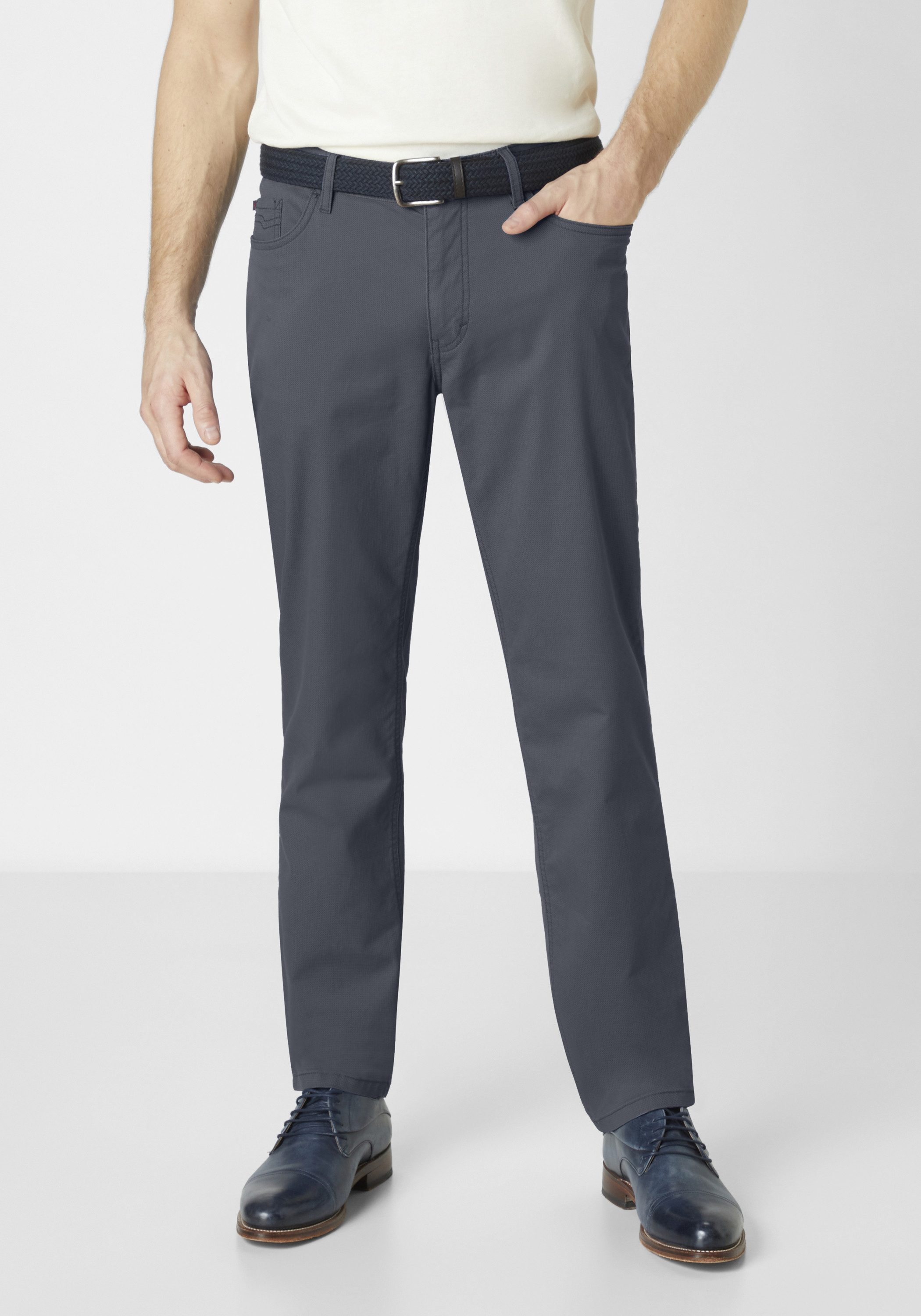 Redpoint Stoffhose MONTREAL Relaxed Fit 5-Pocket Hose mit elastischem Bund