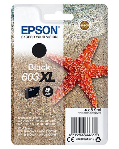 Epson Epson Singlepack Black 603XL Ink Tintenpatrone