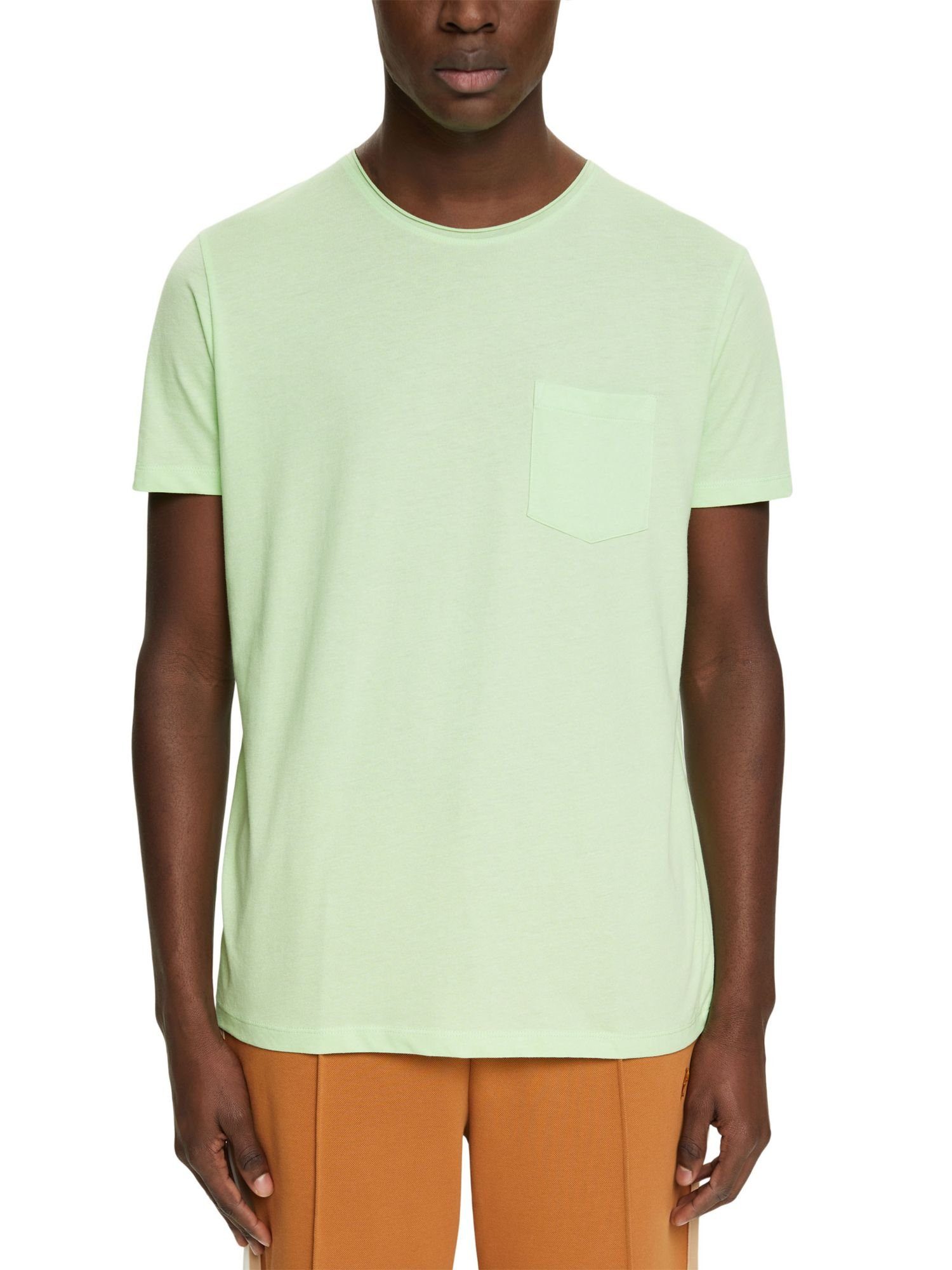 by GREEN T-Shirt Recycelt: CITRUS Jersey-T-Shirt Esprit (1-tlg) meliertes edc