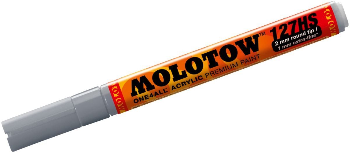 MOLOTOW Permanentmarker Permanentmarker One4All 127 HS nachfüllbar 2mm cool grey pastell