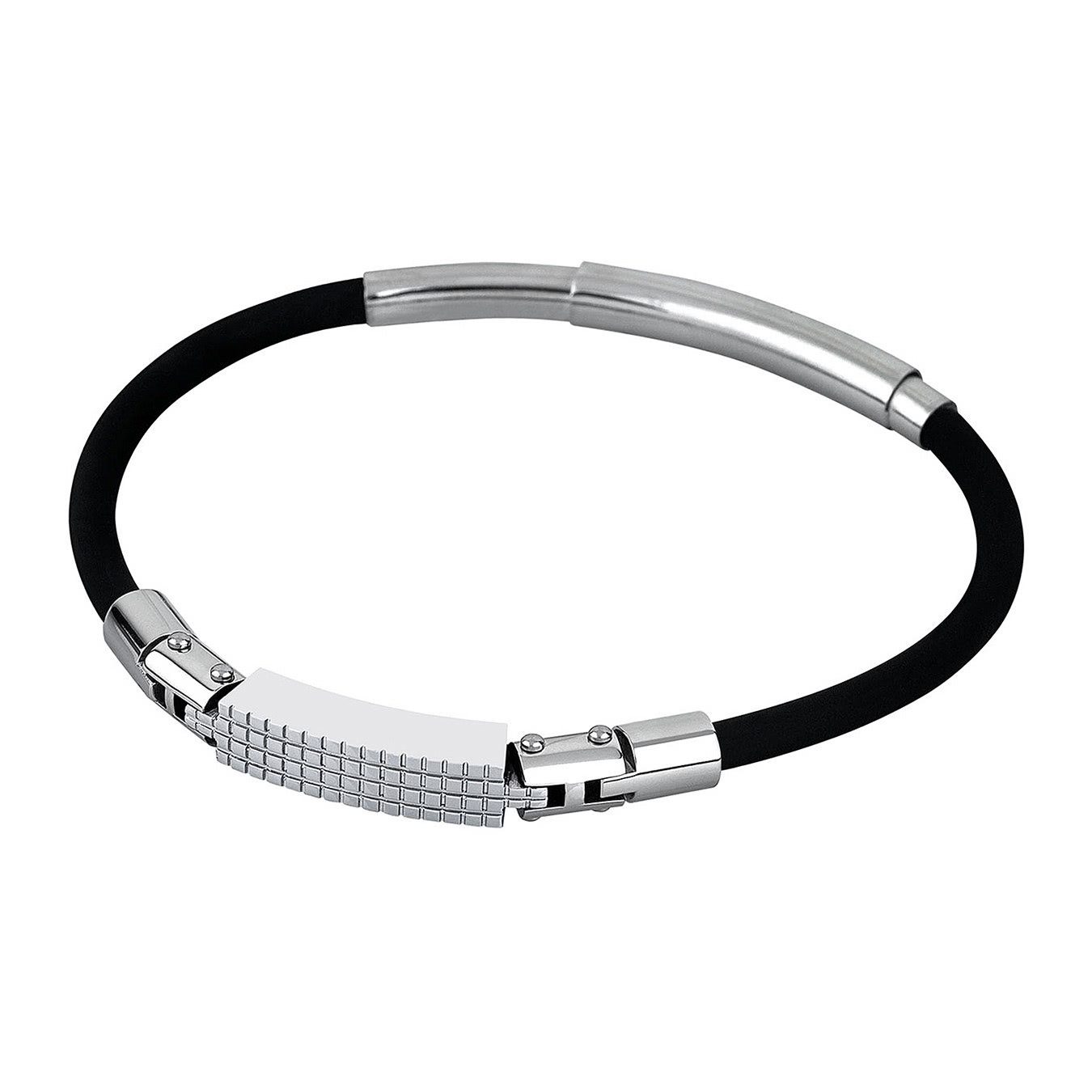 Lotus Style Edelstahlarmband Lotus Style Armband schwarz LS1734-2/1 (Armband), Armbänder für Herren Edelstahl (Stainless Steel)