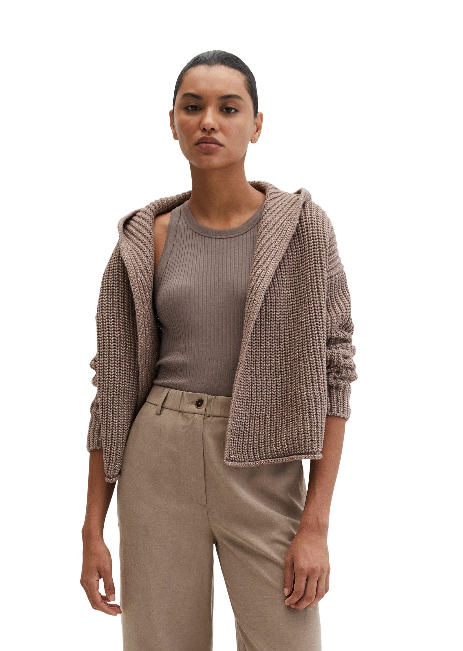 Marc O'Polo Cardigan aus weichem Organic Cotton-Mix