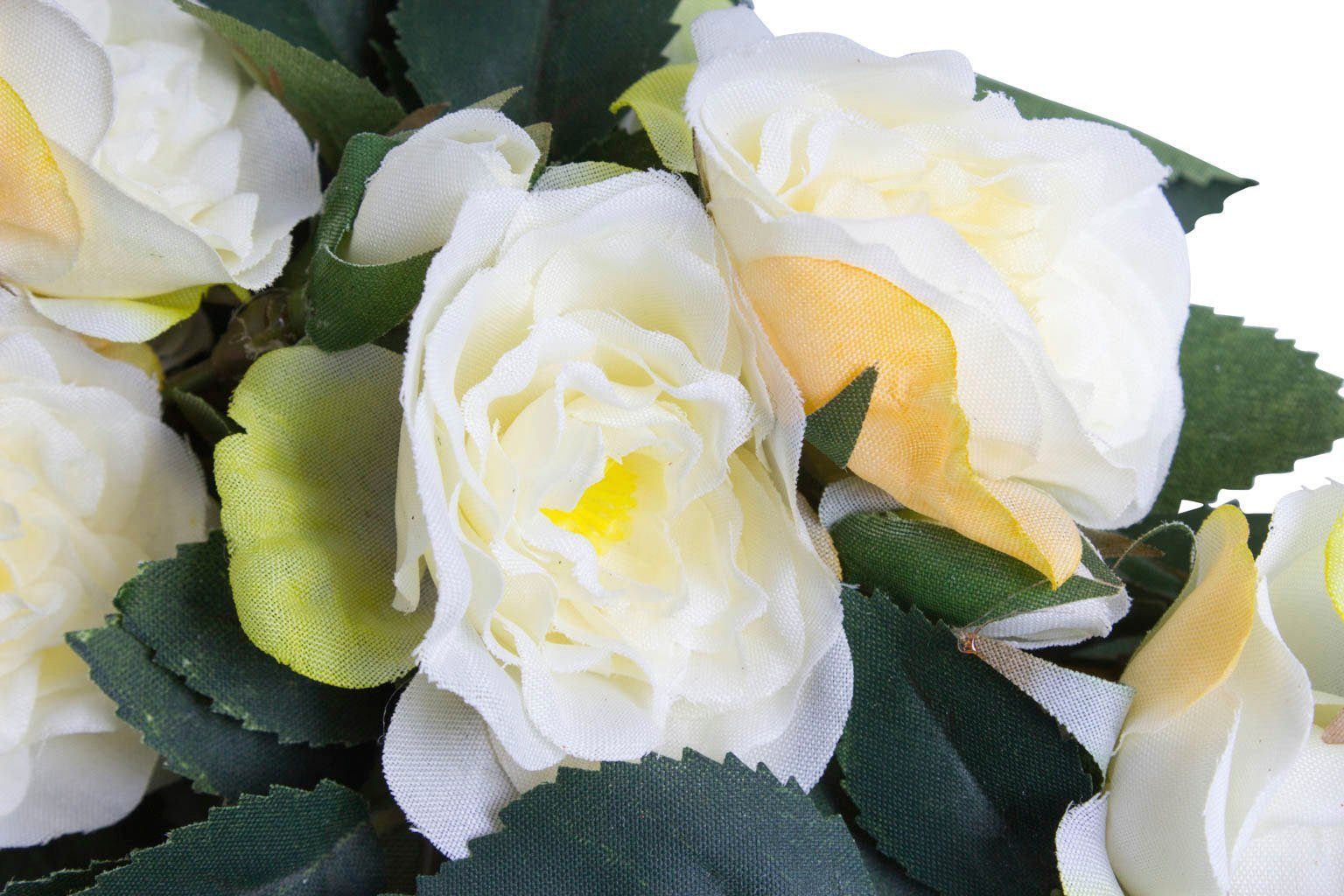 Kunstkranz Rosenkranz Rose, Botanic-Haus, Höhe 8 cm – Bild 3 von 3