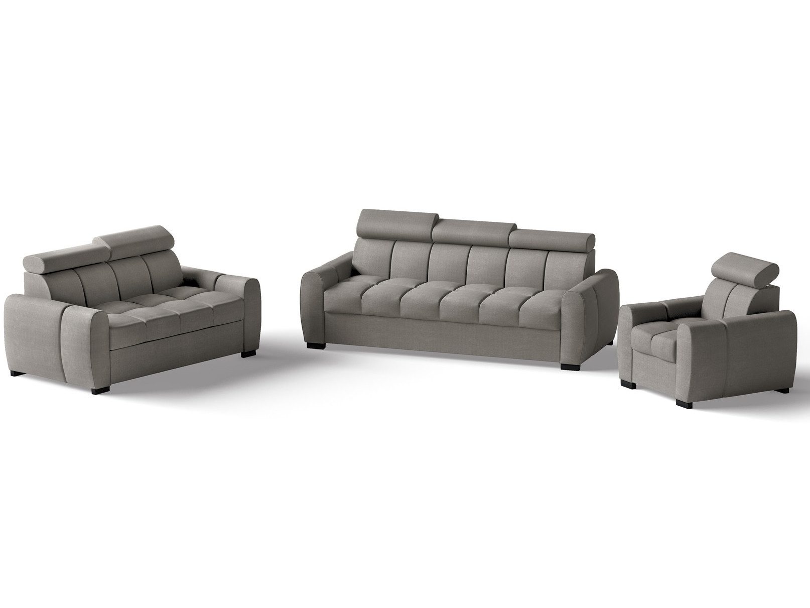 Beautysofa Polstergarnitur Gomez, (inkl. Schlaffunktion und günstig online kaufen