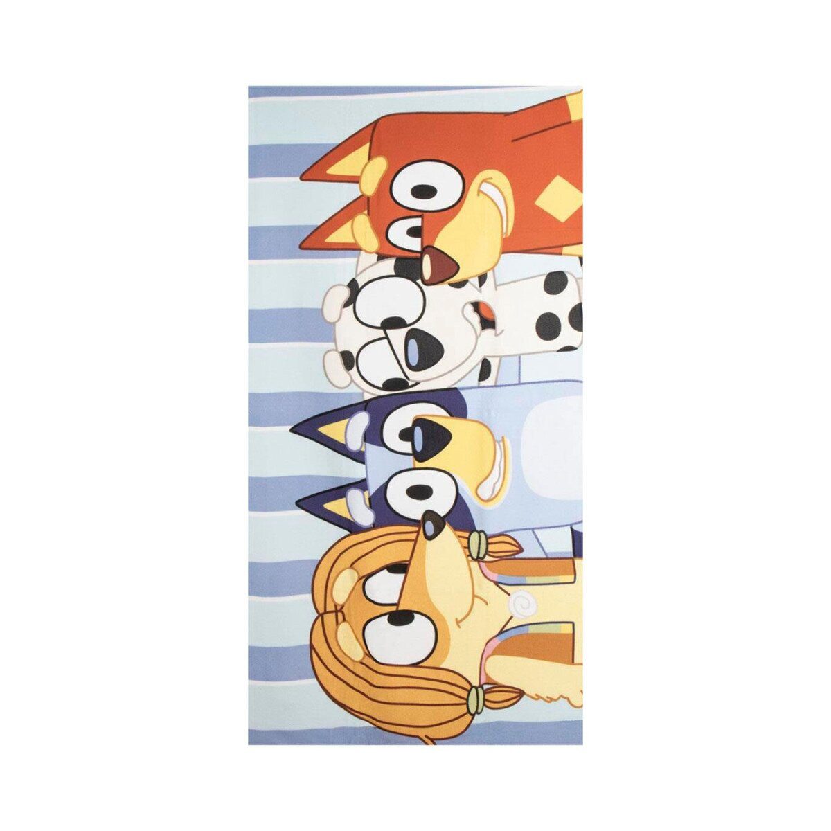 Bluey Badetücher Bluey Happy Moments Strandtuch 70x140, 100% Polyester (1-St)