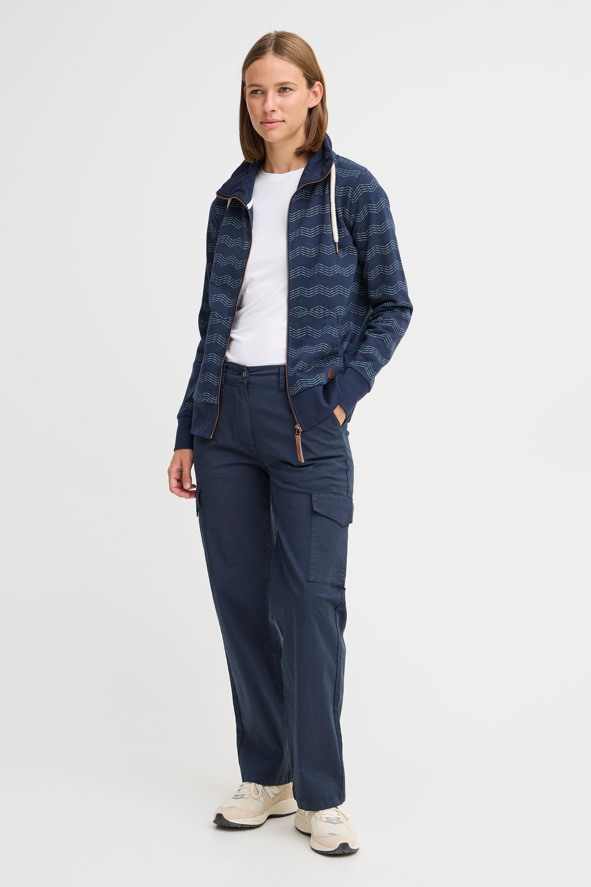 OXMO Cargohose OXLoco Modische Stoffhose