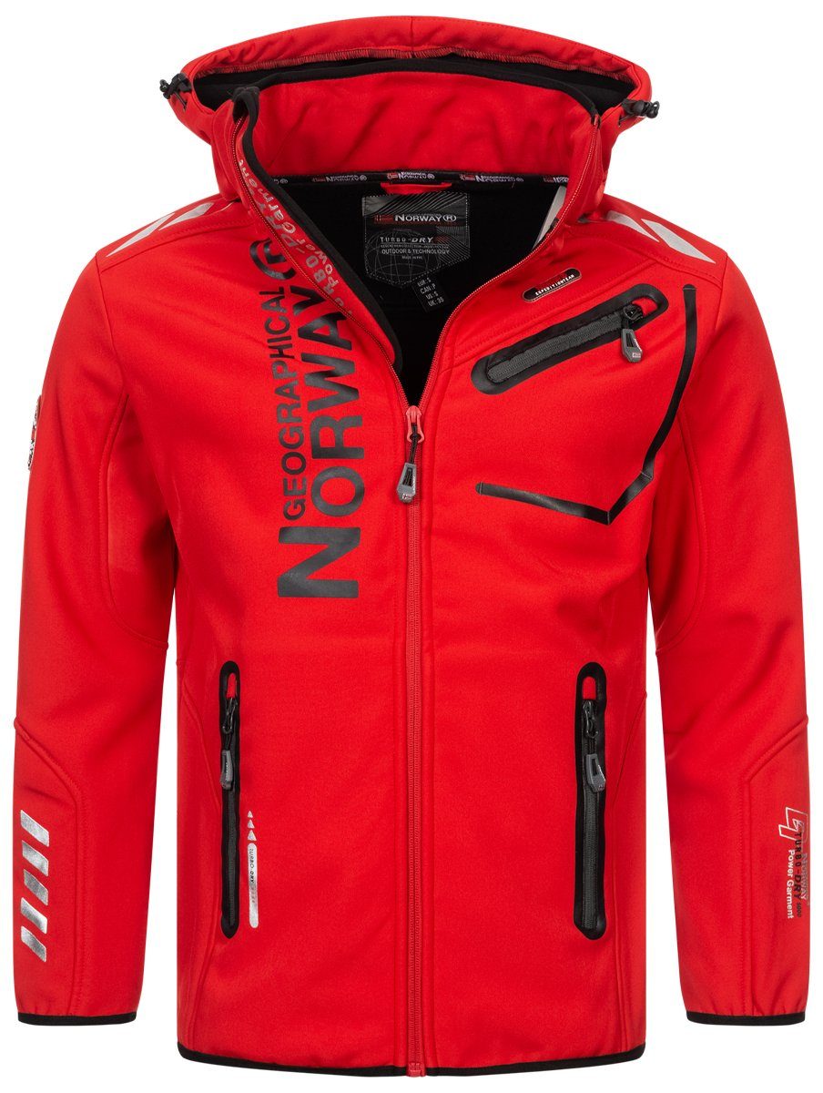 Geographical Norway Softshelljacke Kapuze abnehmbar Herren günstig online kaufen