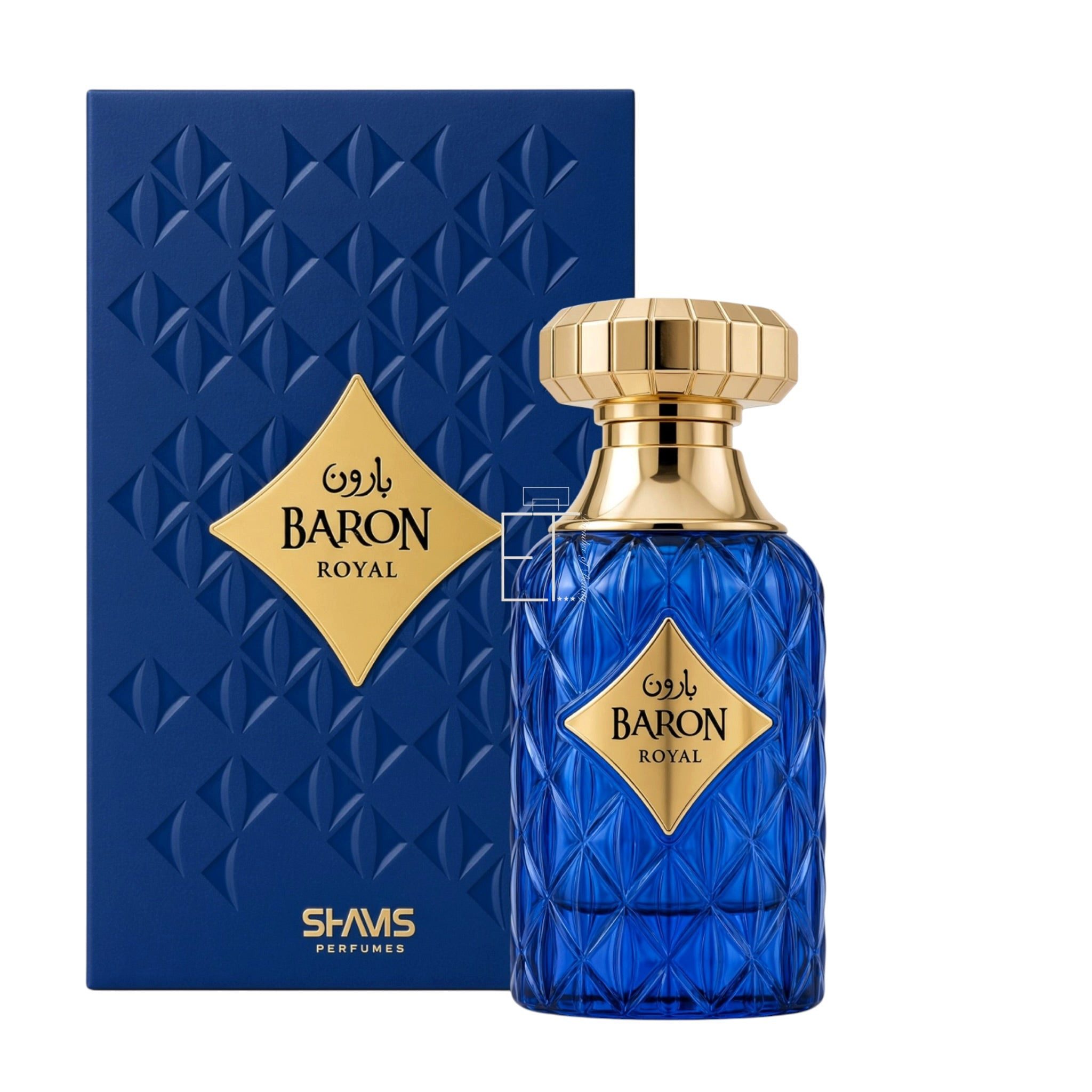 Shams Perfumes Eau de Parfum Baron Royal, 100 ml, für Damen und Herren, Eau de Parfum