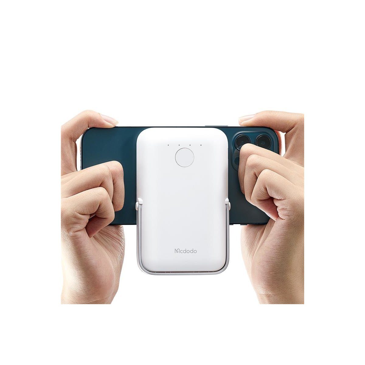 mcdodo Gopower Powerbank mit 15 W Wireless Charger Externer Akku-Ladegerät Wireless Charger