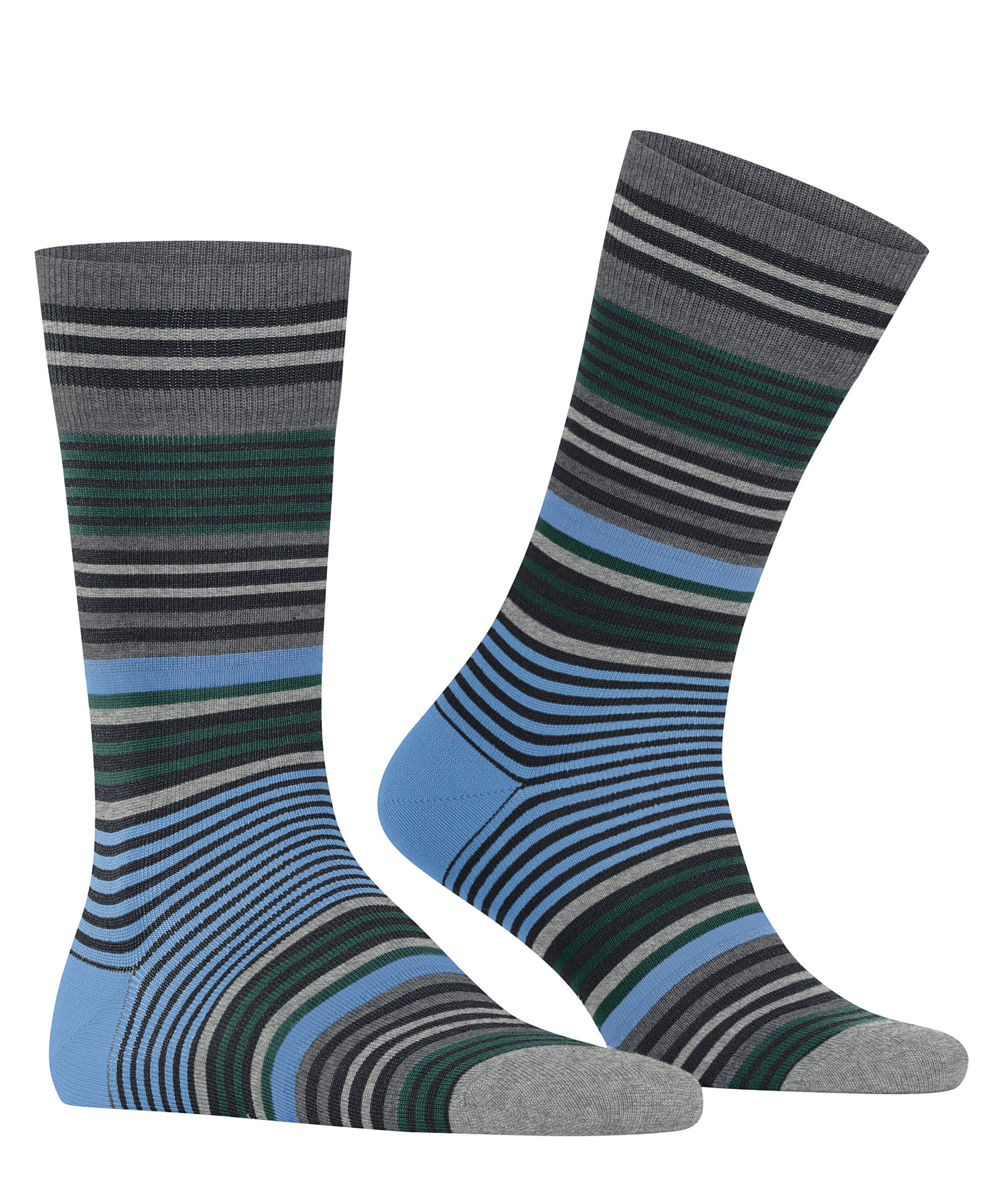 Burlington Socken Stripe (1-Paar) mit hohem Schurwoll-Anteil günstig online kaufen