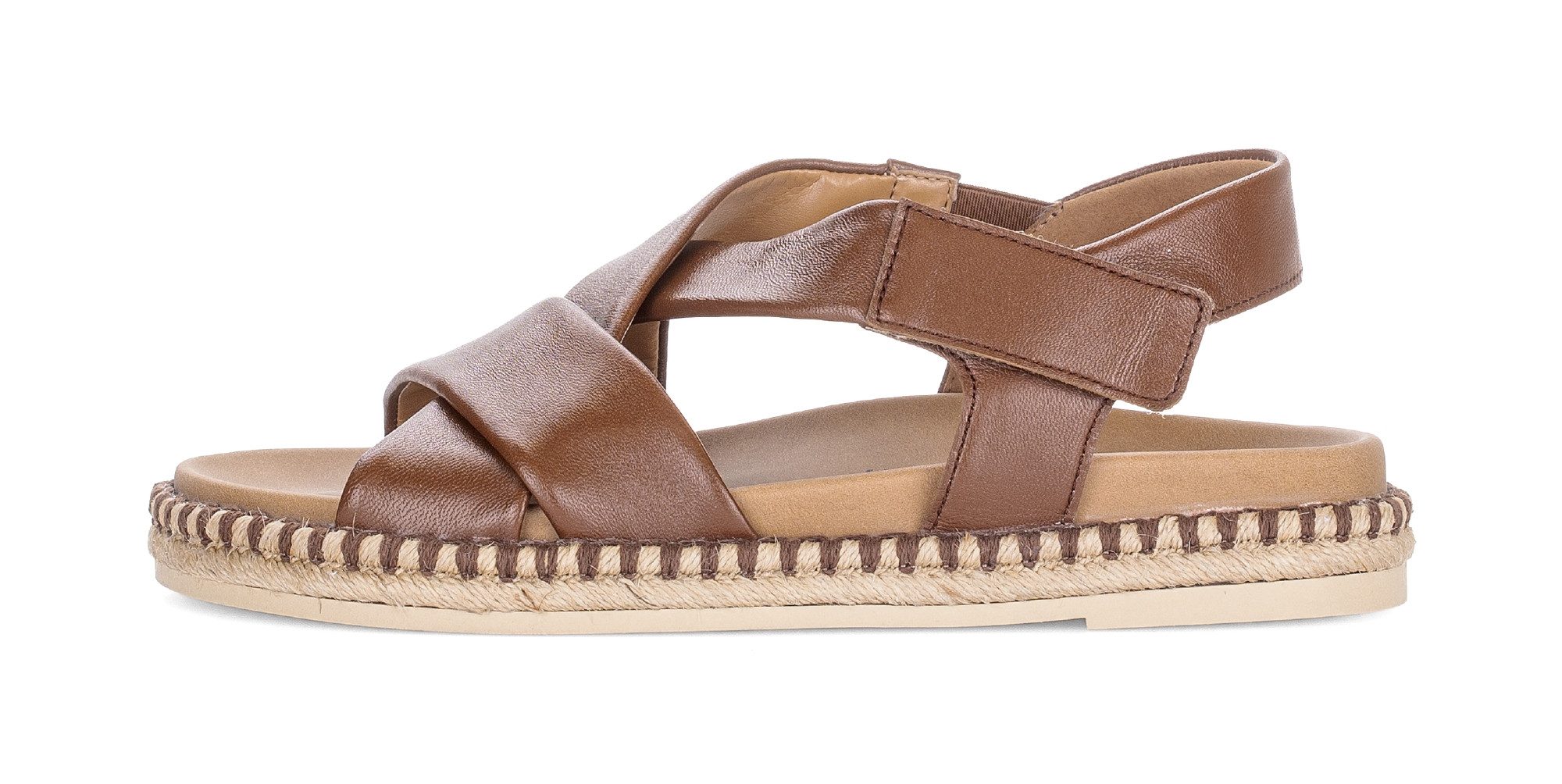 Gabor Riemchensandale Plateau, Sandalette mit weichen Riemchen