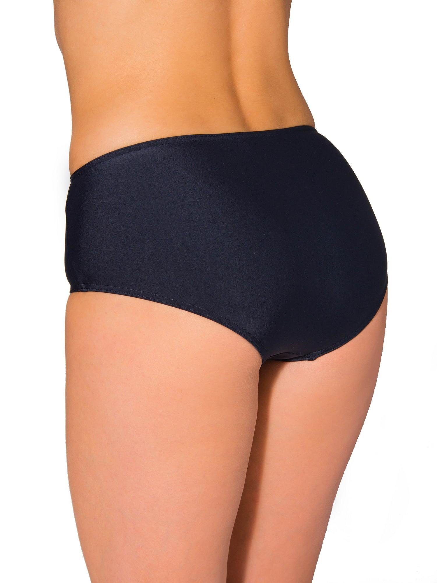 Aquarti Bikini-Hose Aquarti Damen Bikinihose mit Mittelhohem Bund