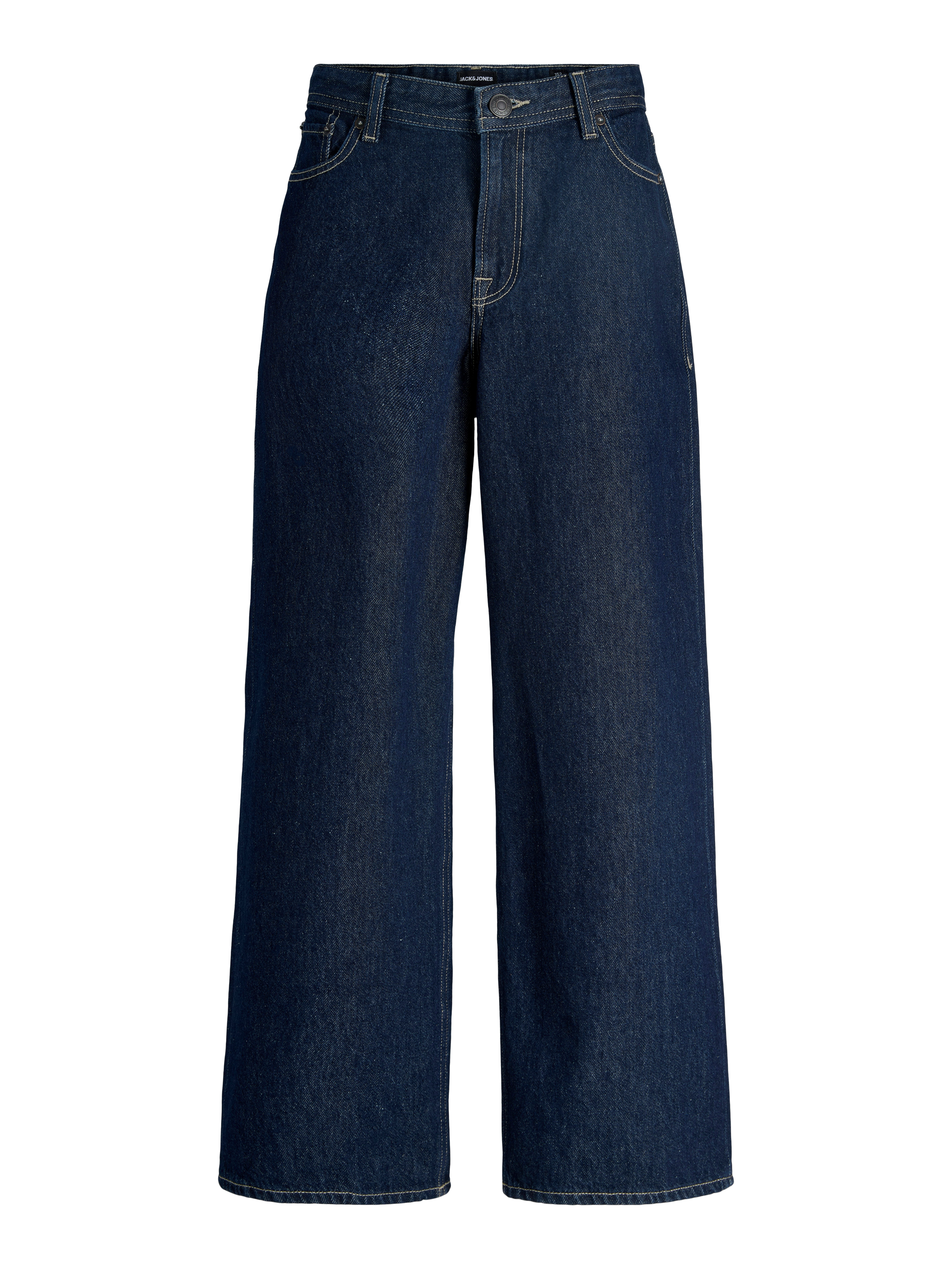 Jack & Jones Junior Weite Jeans JJIDAVE JJORIGINAL NS 201 SN JNR Baumwolle, weit geschnitten – Bild 5 von 5