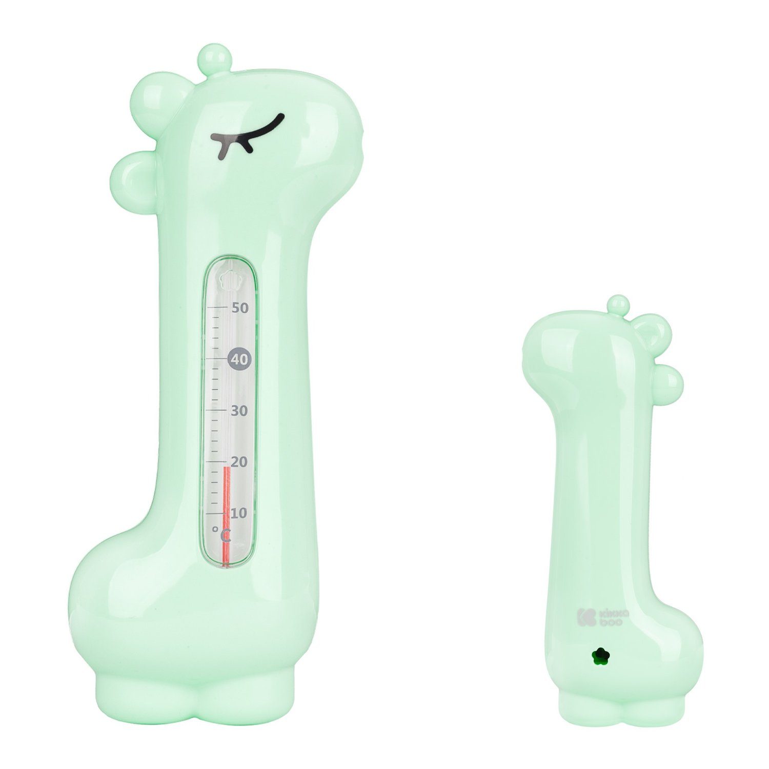 Kikkaboo Badethermometer Wasserthermometer Giraffe, 1-tlg., Badethermometer, Messbereich von 10 bis 50°C grün