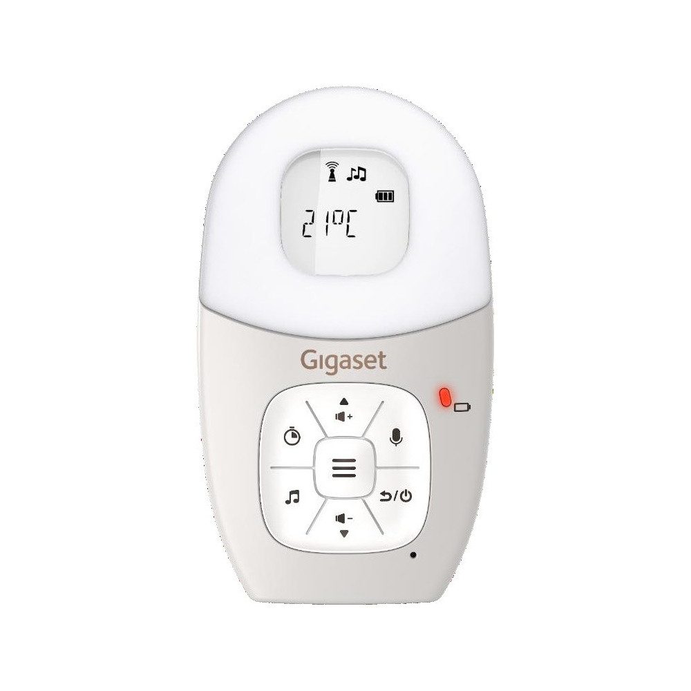 Babyphone Gigaset Baby 100 Audio Babyphone warm grey für Eltern.