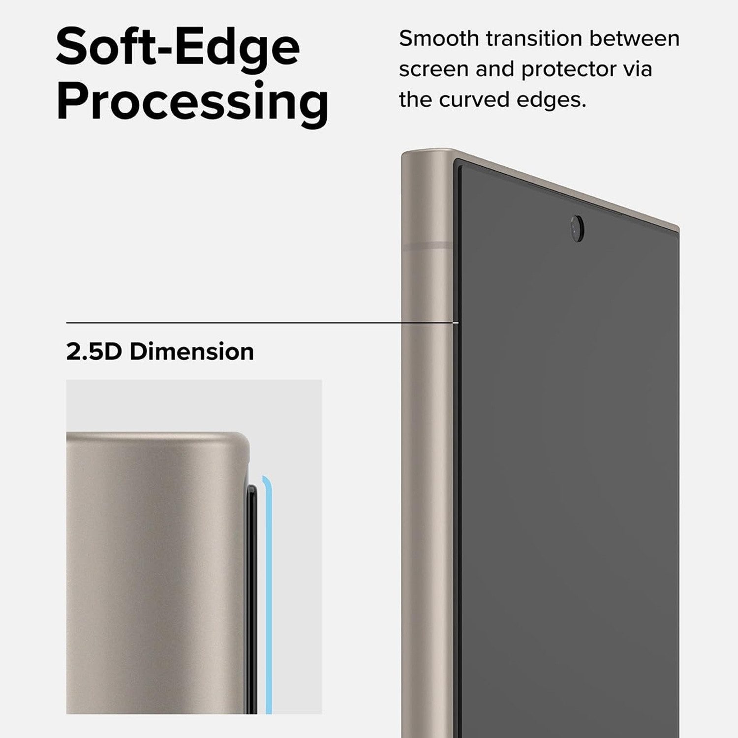 Wigento Handyhülle Für Xiaomi 15 Ultra Easy Install 3D Premium 0,3mm 9H Schutz Hart Glas, Selbstmontage Ausrichtungsgehäuse