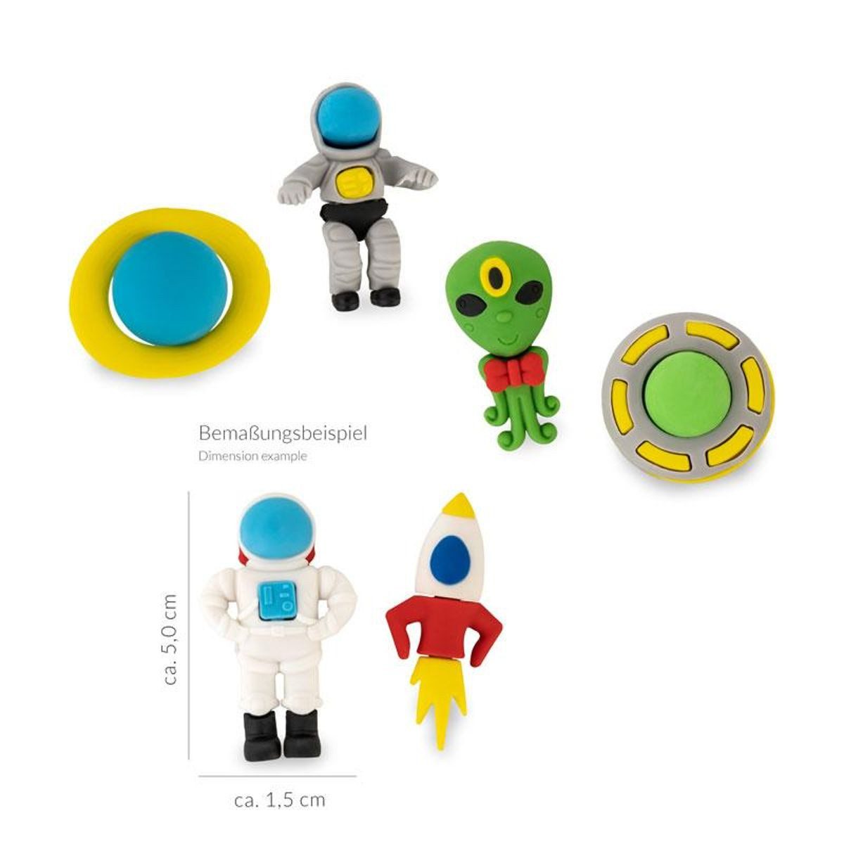 Trendhaus Radiergummi SPACE ADVENTURE Radierer (verschiedene Motive zur Auswahl)