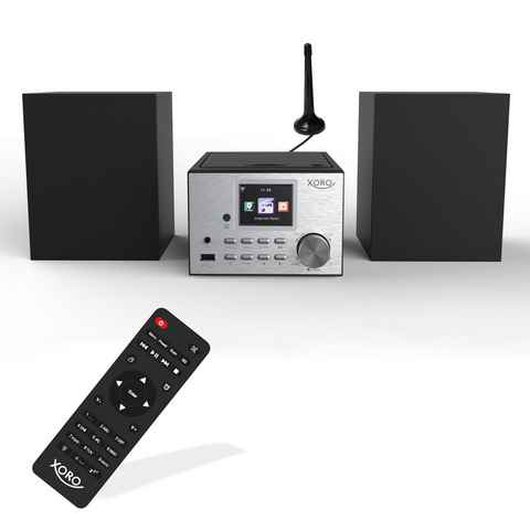 Xoro HMT 500 PRO Internet-/DAB+ Radio, CD Player, Fernbedienung, Mikro Stereoanlage (CD-Player)