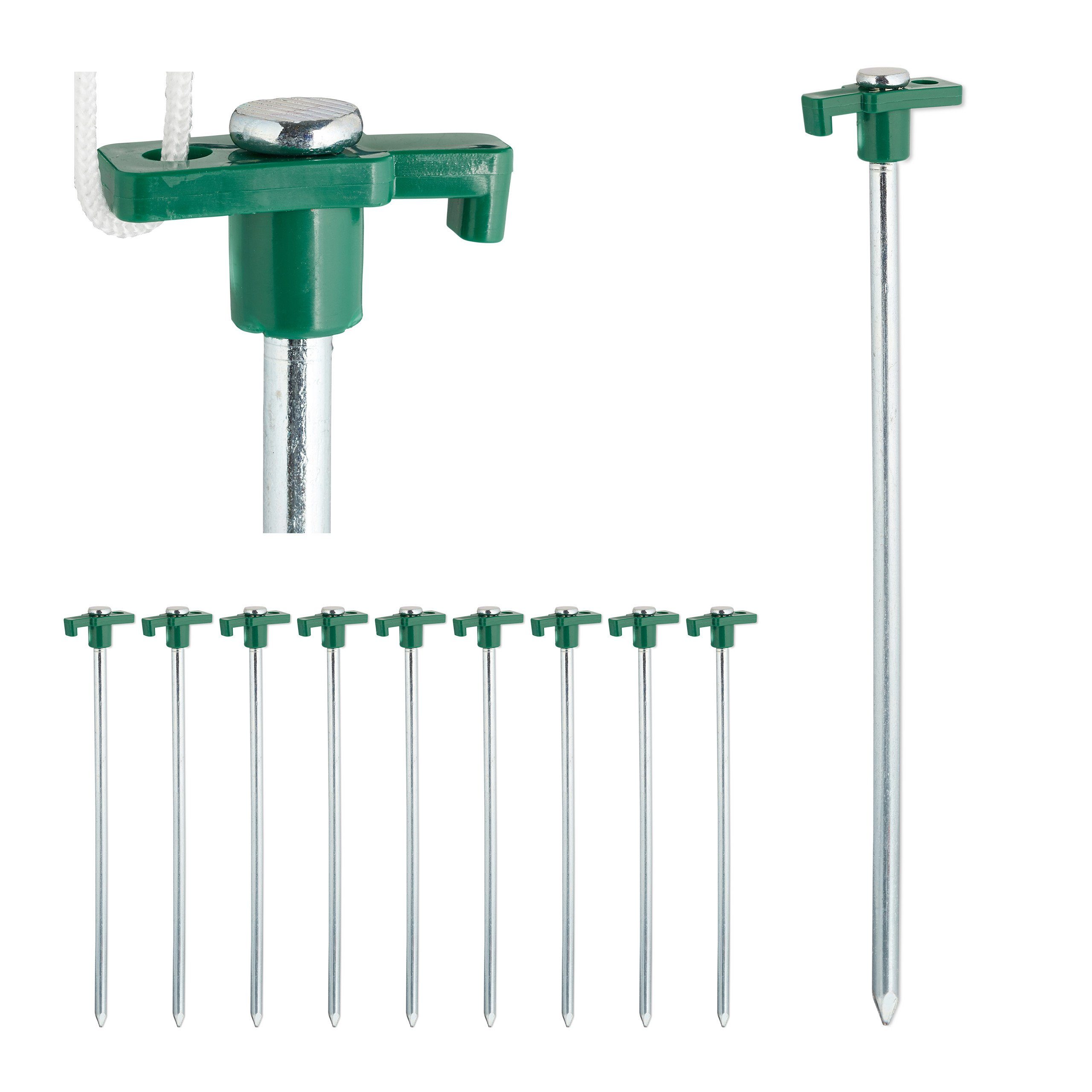 Zelthering Felsbodenhering 10er Set