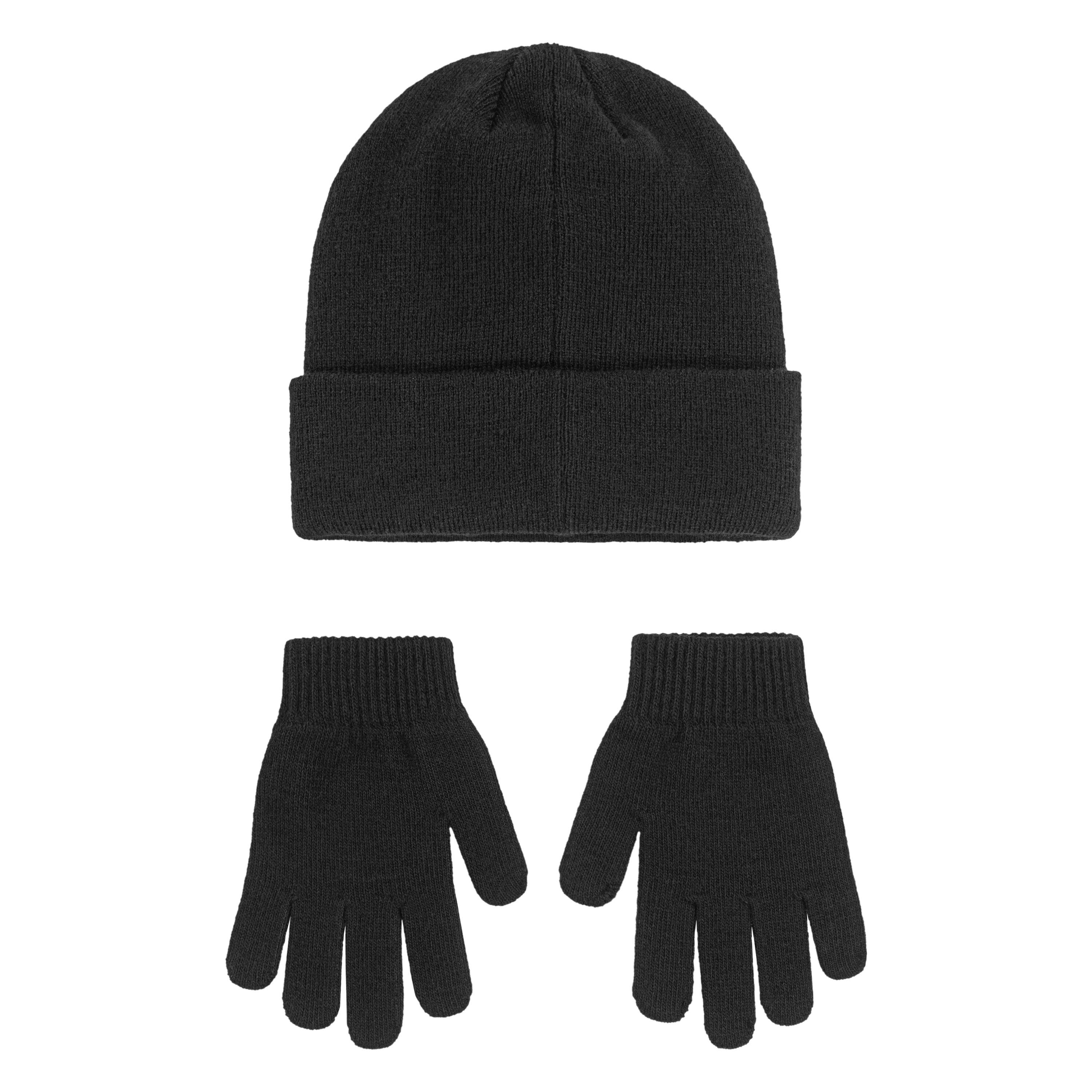 Nike Sportswear Beanie und Handschuhe Set NAN FUTURA BEANIE/GLOVE SET (Set, 2-St) aus Polyacryl, Polyester und Elasthan, für Kinder