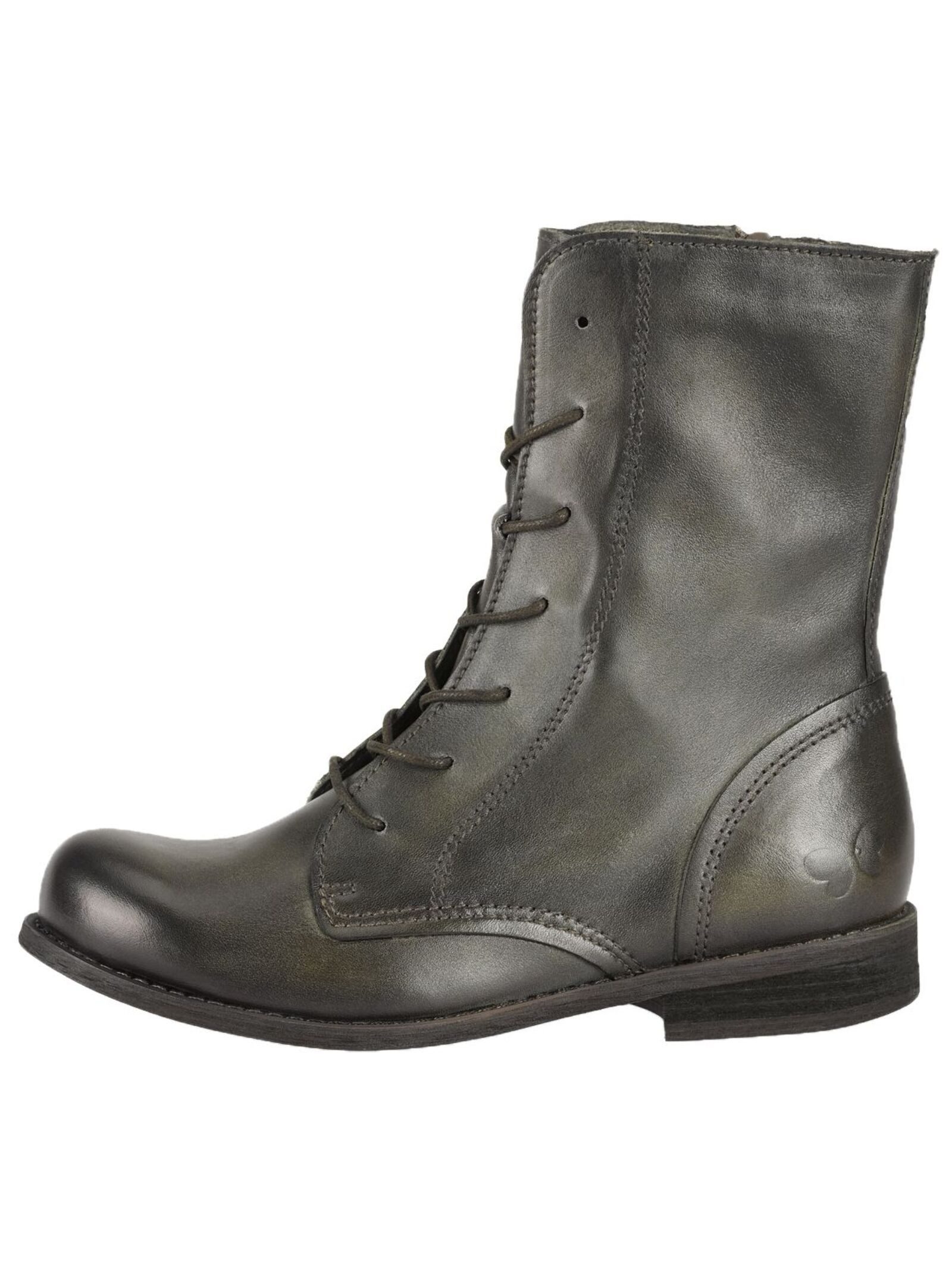 Felmini Wide Fit Stiefelette Leder Schnürstiefelette günstig online kaufen