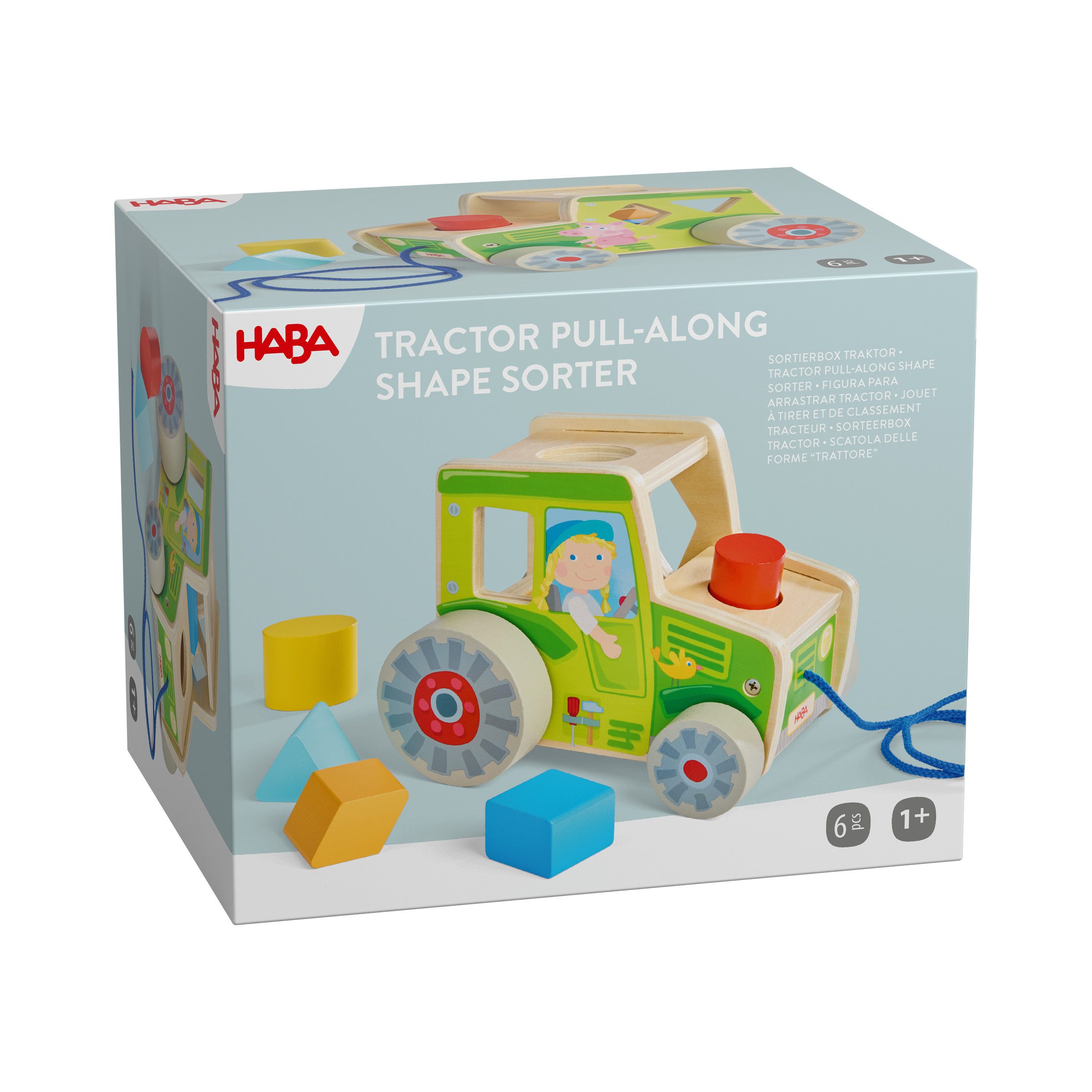 Haba Steckspielzeug Sortierbox Traktor