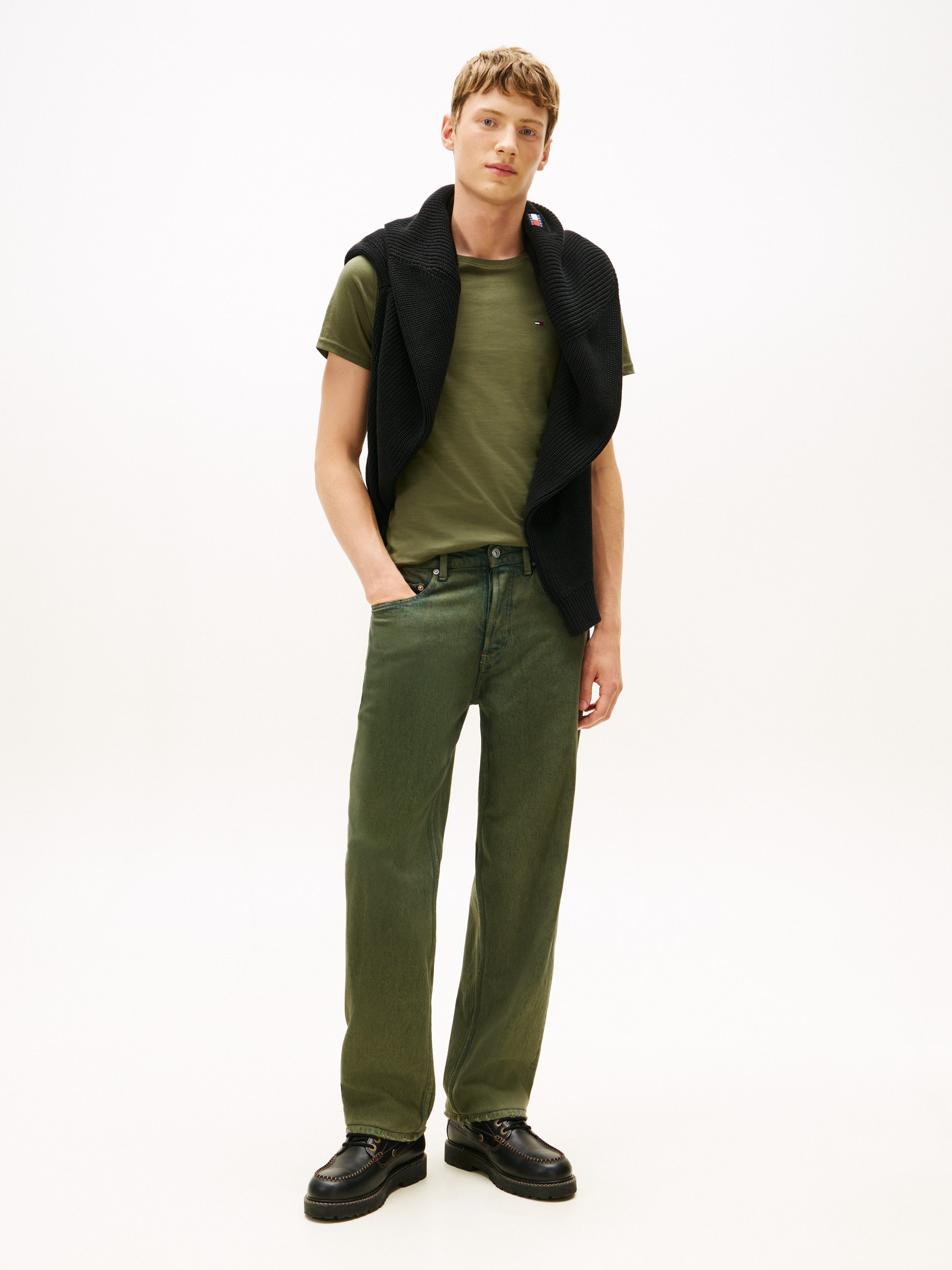 Tommy Jeans T-Shirt TJM ESSENTIAL SOLID günstig online kaufen