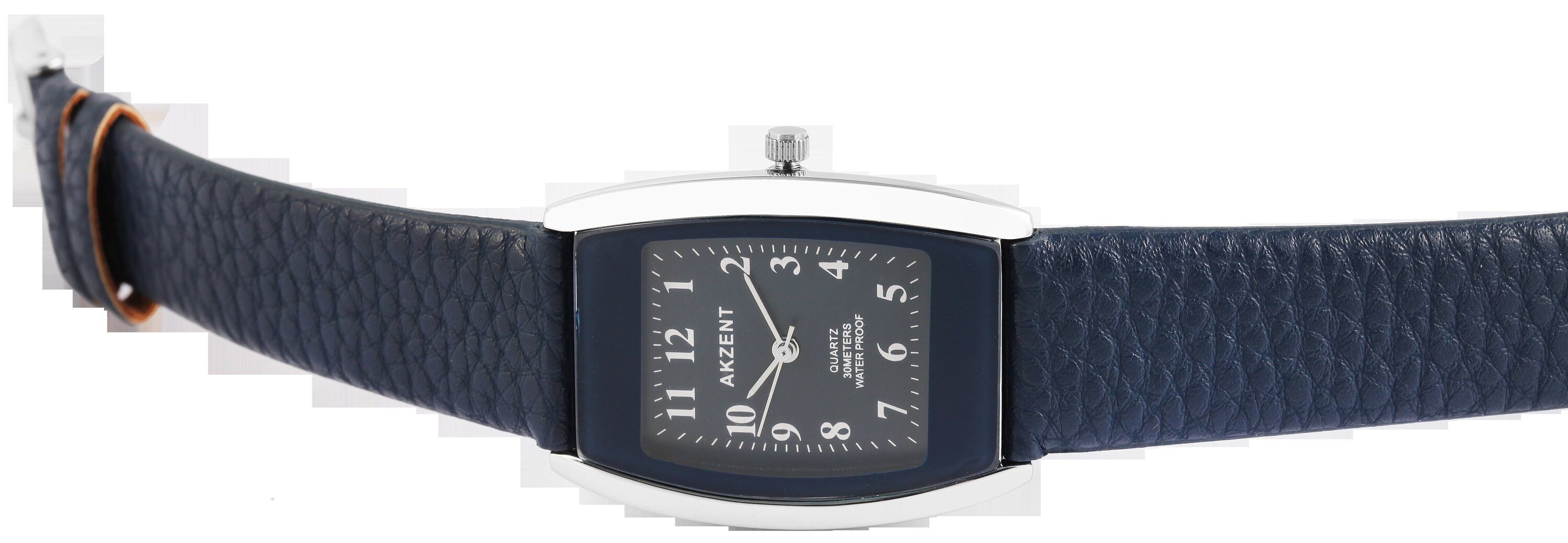 AKZENT Quarzuhr AK0401 Akzent Damenuhr mit Lederimitationsarmband, 22 cm, D günstig online kaufen