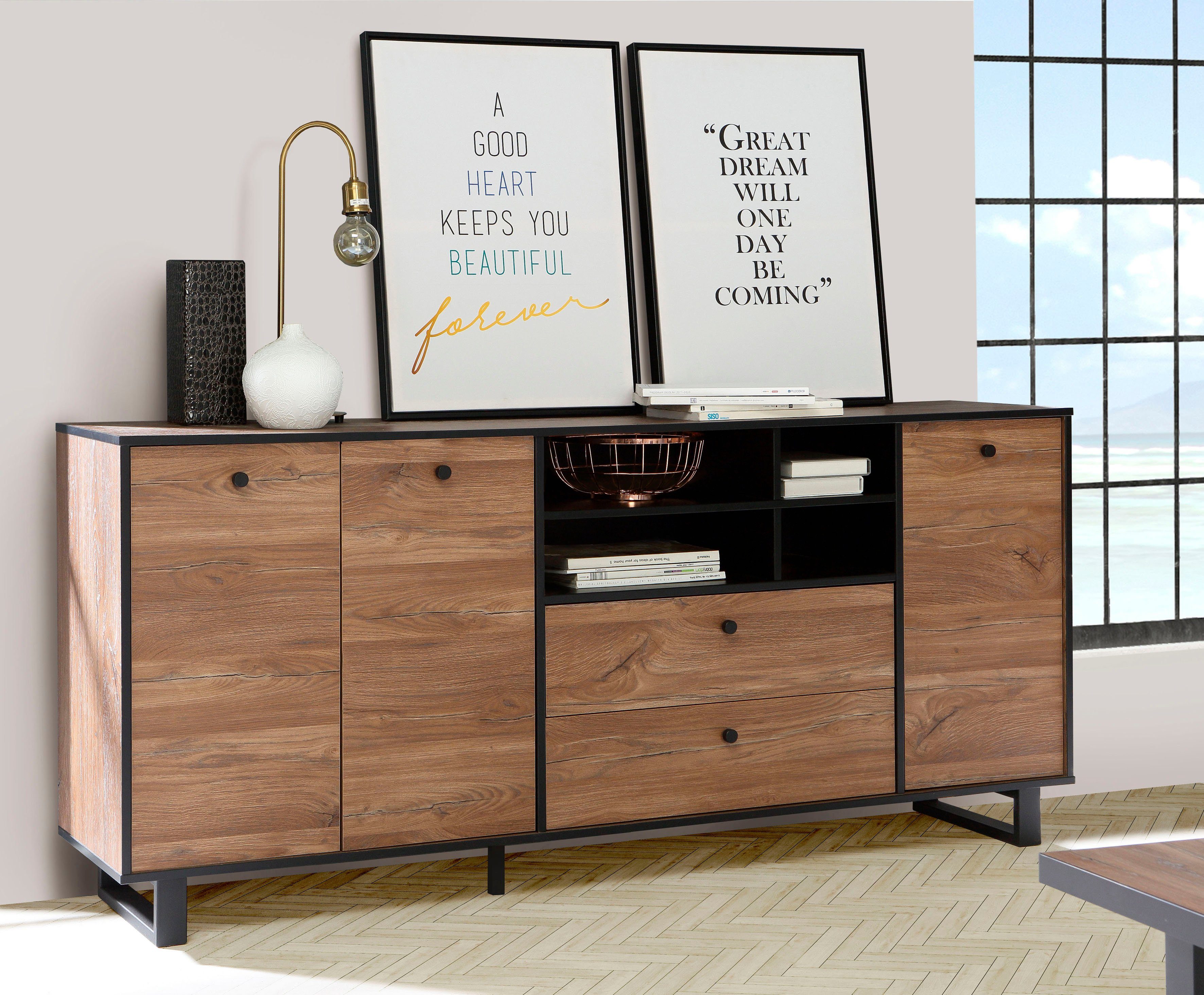 FORTE Sideboard, Breite ca. 180 cm günstig online kaufen